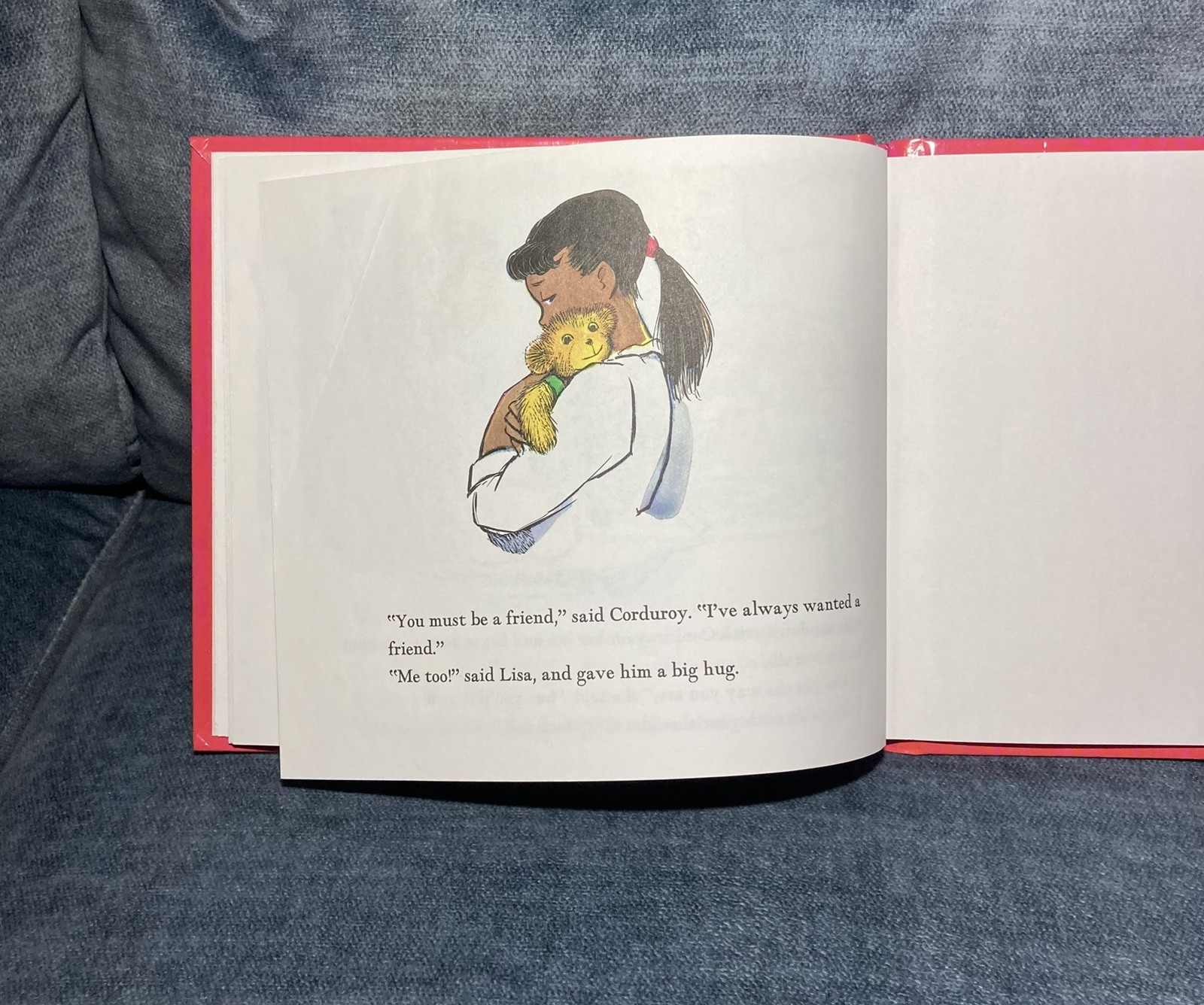 Vtg. 1968 Corduroy The Bear Hardcover Book By Don Freeman Bear Buttons
