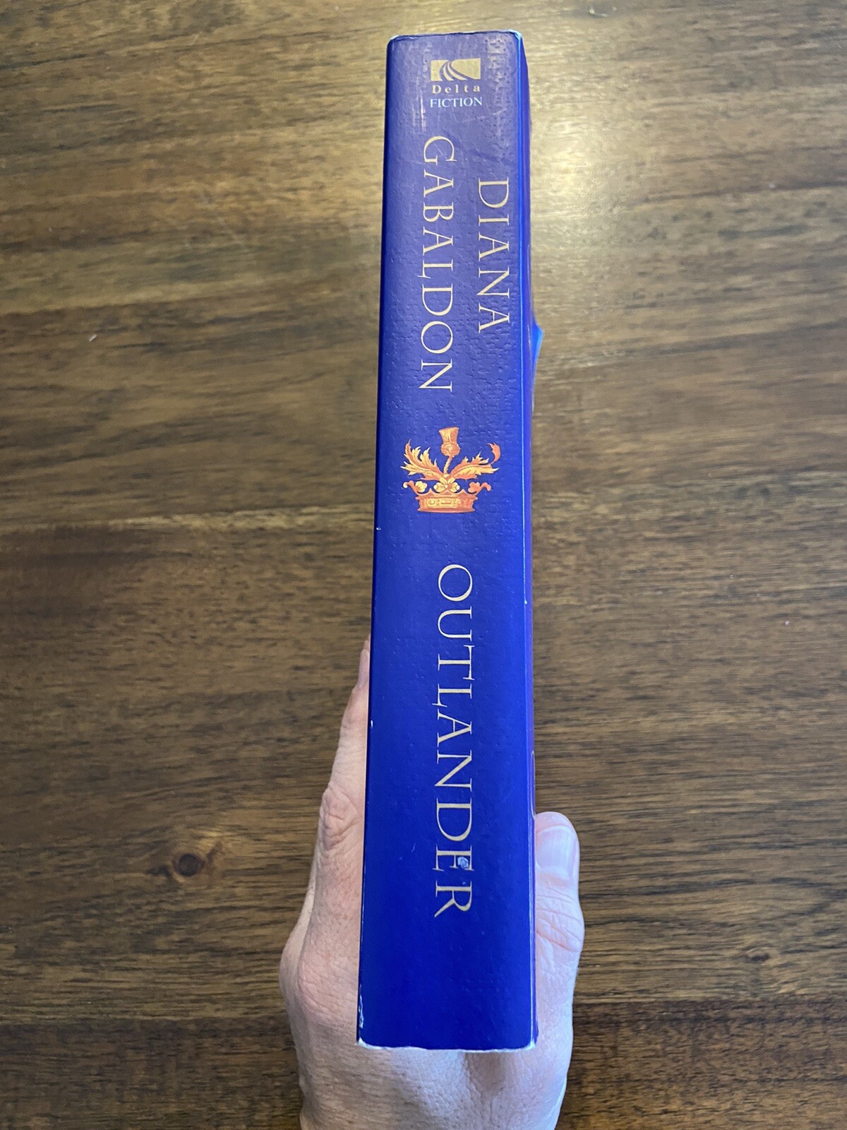 SIGNED Outlander Diana Gabaldon 1st Edition Later Edition 2001 Trade Paperback