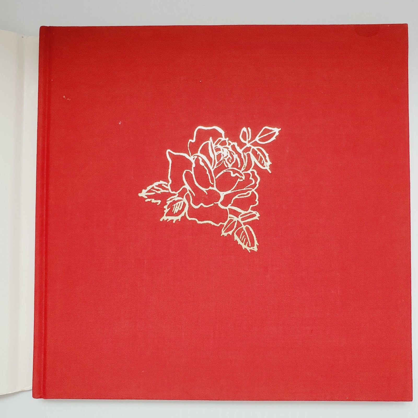 The Romantic Rose Hardcover Book Gift Flowers Gardening Plants