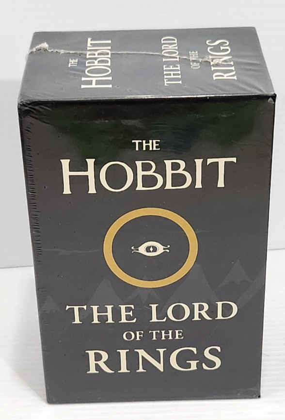 The Hobbit and the Lord of the Rings Trilogy 4 Book Box Set JRR Tolkien PB