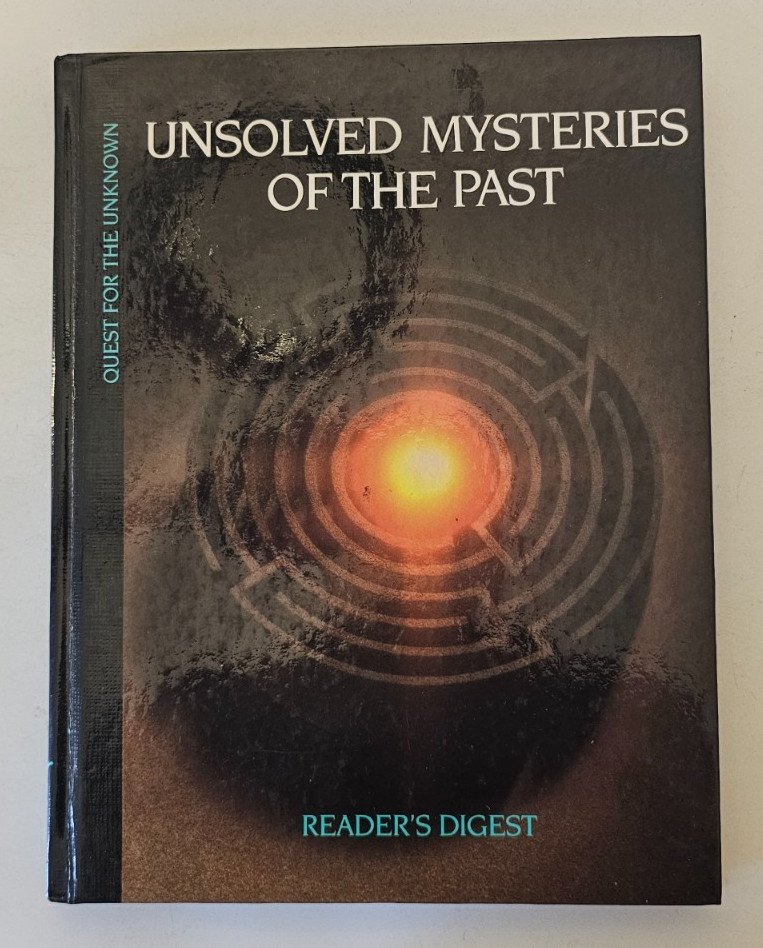 Reg Grant Unsolved Mysteries of the Past 1991 Hardcover Book HD