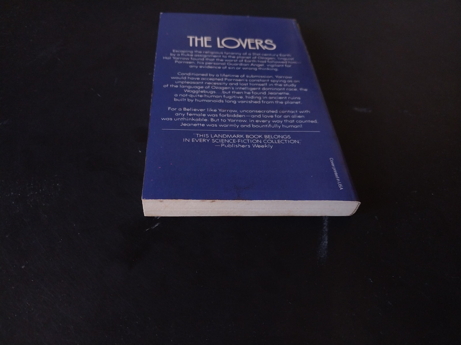 Philip Jose Farmer – The Lovers – Ballantine Books 1980