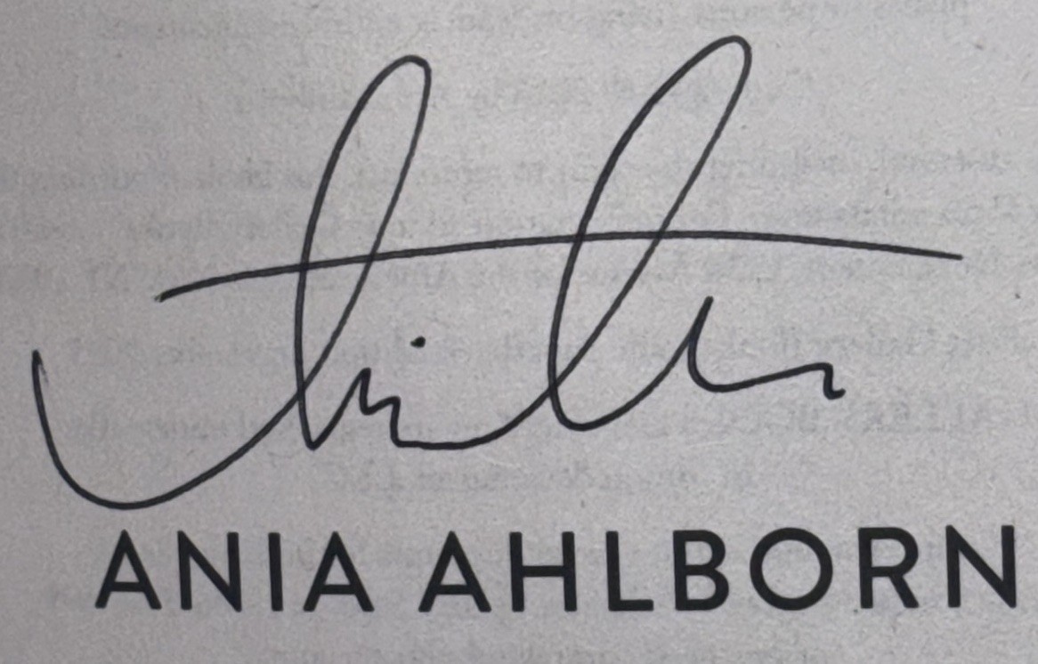 ANIA AHLBORN BROTHER SIGNED AUTOGRAPHED PAPERBACK BOOK HORROR