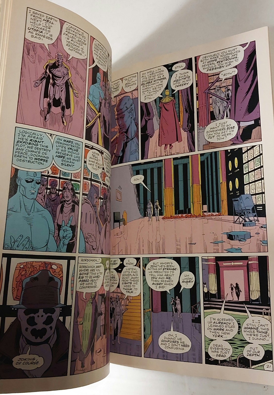 WATCHMEN by Alan Moore Dave Gibbons (2005 TP) Hugo Award Winner NEW Color Comic