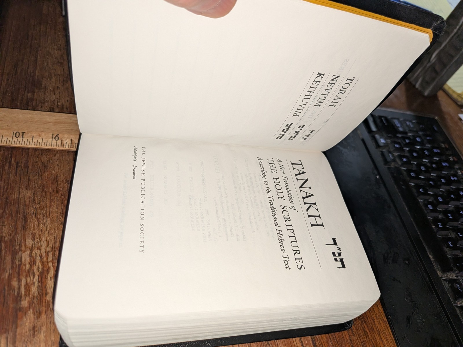 Tanakh, the Holy Scriptures : The New ENGLISH Translation According Traditional