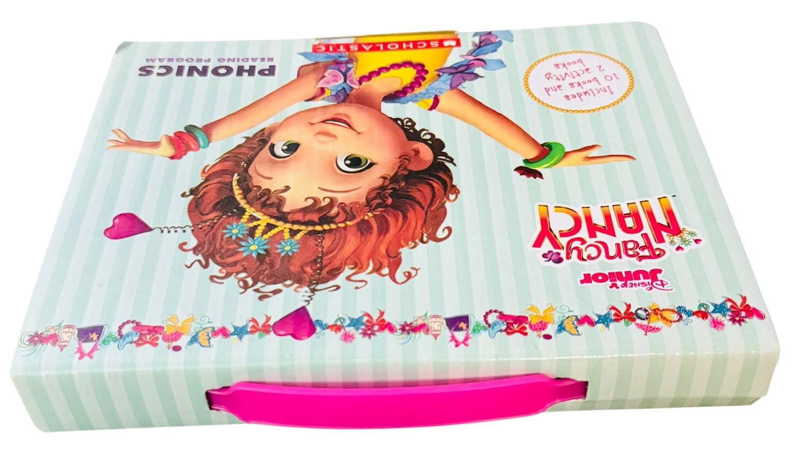 Complete Set of 12 Disney Junior Fancy Nancy Phonics Reading Program w/ Box!
