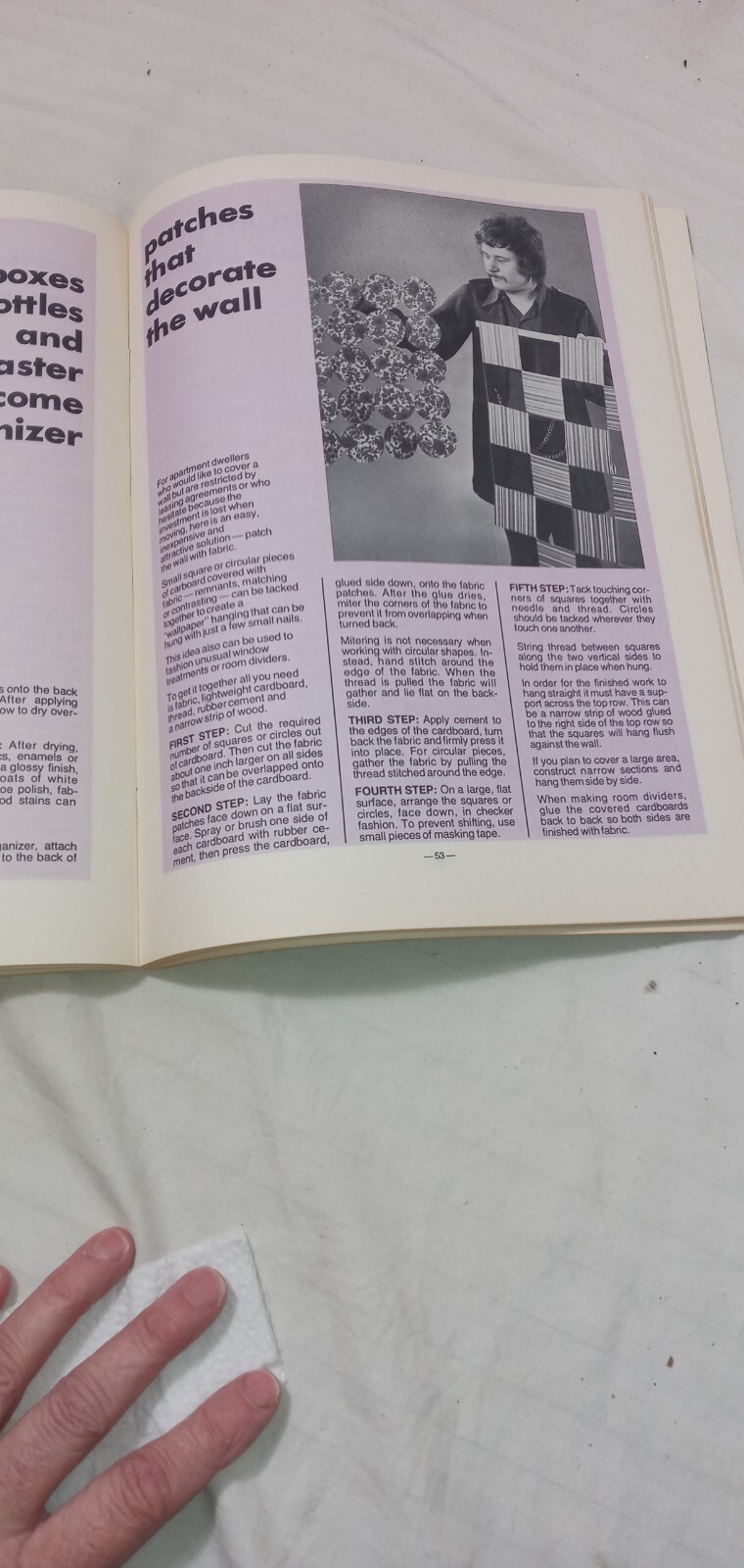 A Potpourri of Projects by Dusty Pilot Cleveland Press Craft Book Vintage 1974
