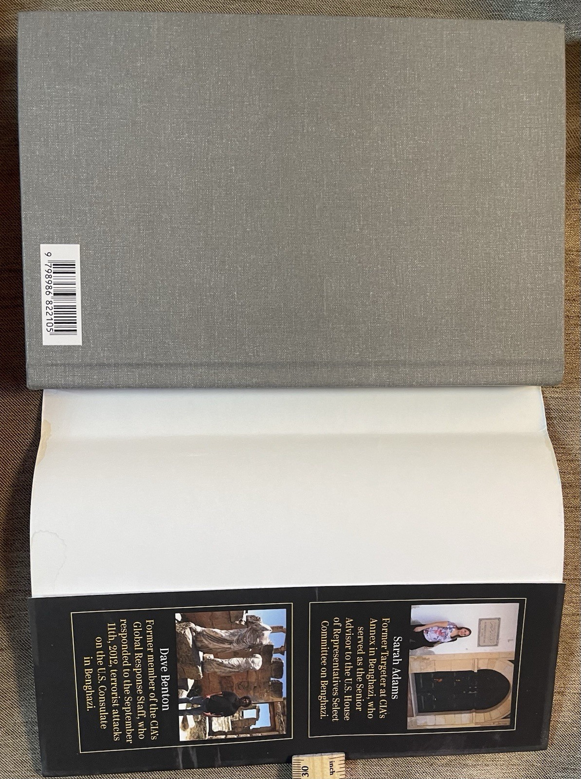 Benghazi: Know Thy Enemy, Sarah Adams, Dave Benton, HB/DJ 2022 1st Edition