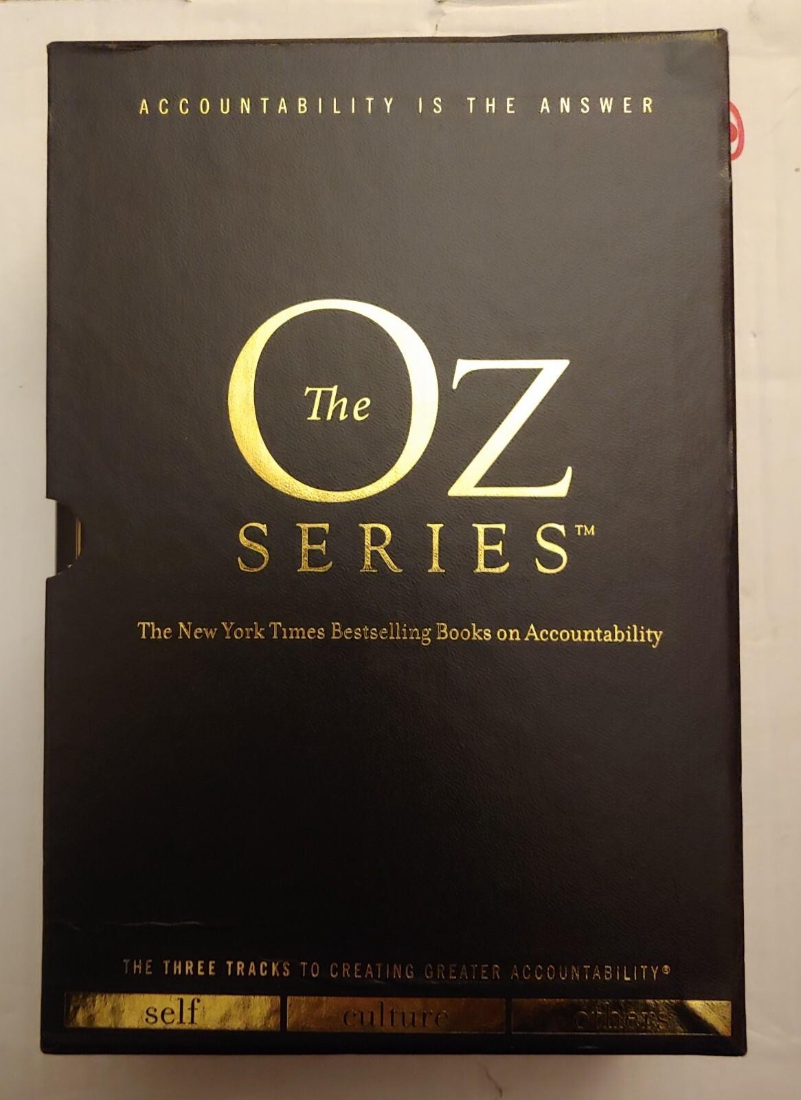 THE OZ SERIES Box Set 3 Track to Creating Greater Accountability HCDJ LIKE NEW