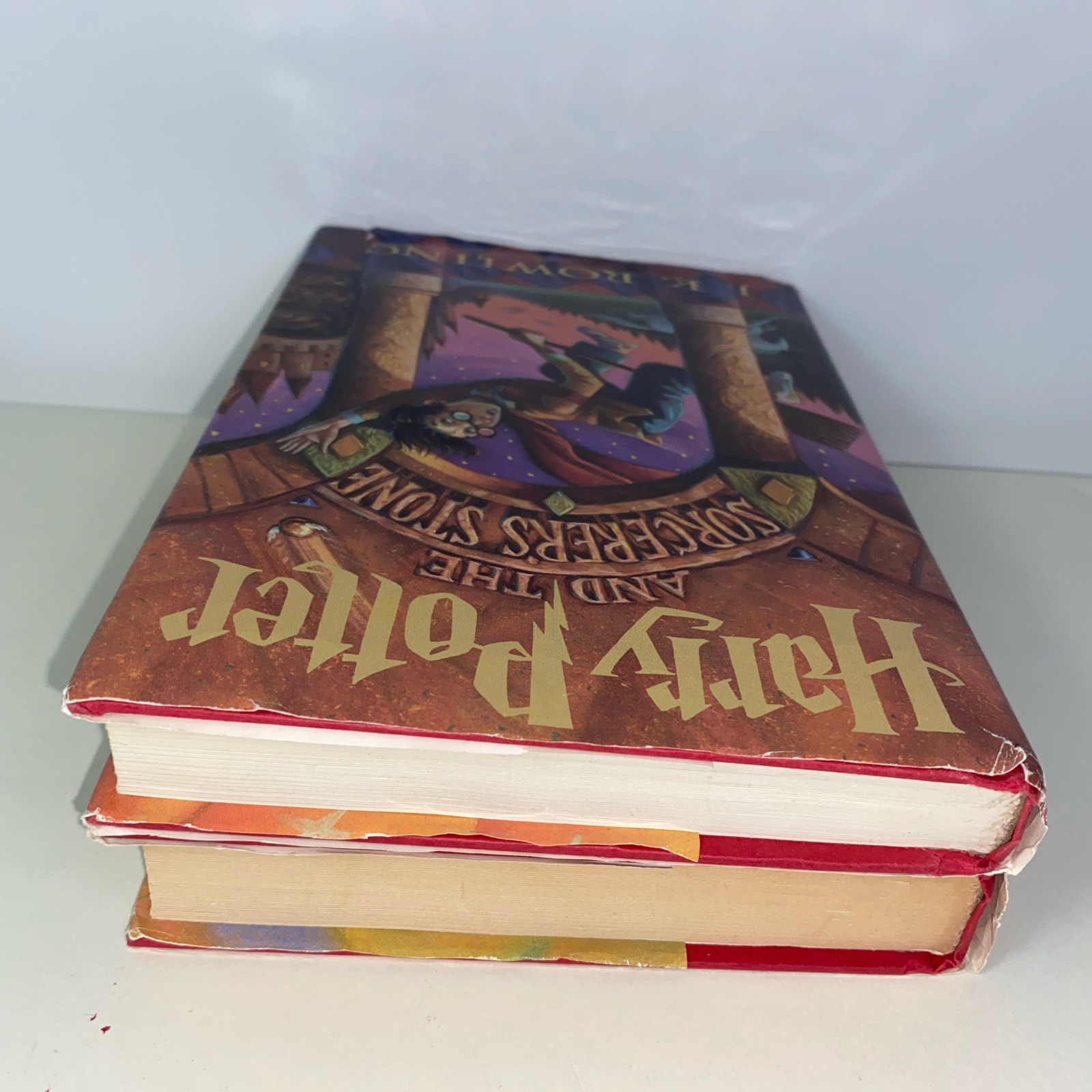 Harry Potter Hardcover Book Lot Scholastic Arthur A Levine Books 1 & 2