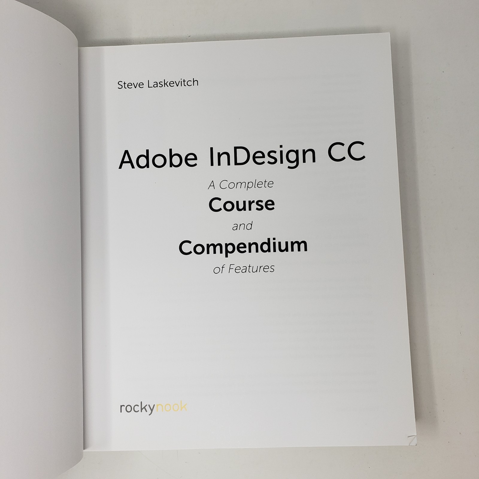 Adobe Course Books Lot of 3 (Illustrator, Photoshop, InDesign, PB, Rocky Nook)