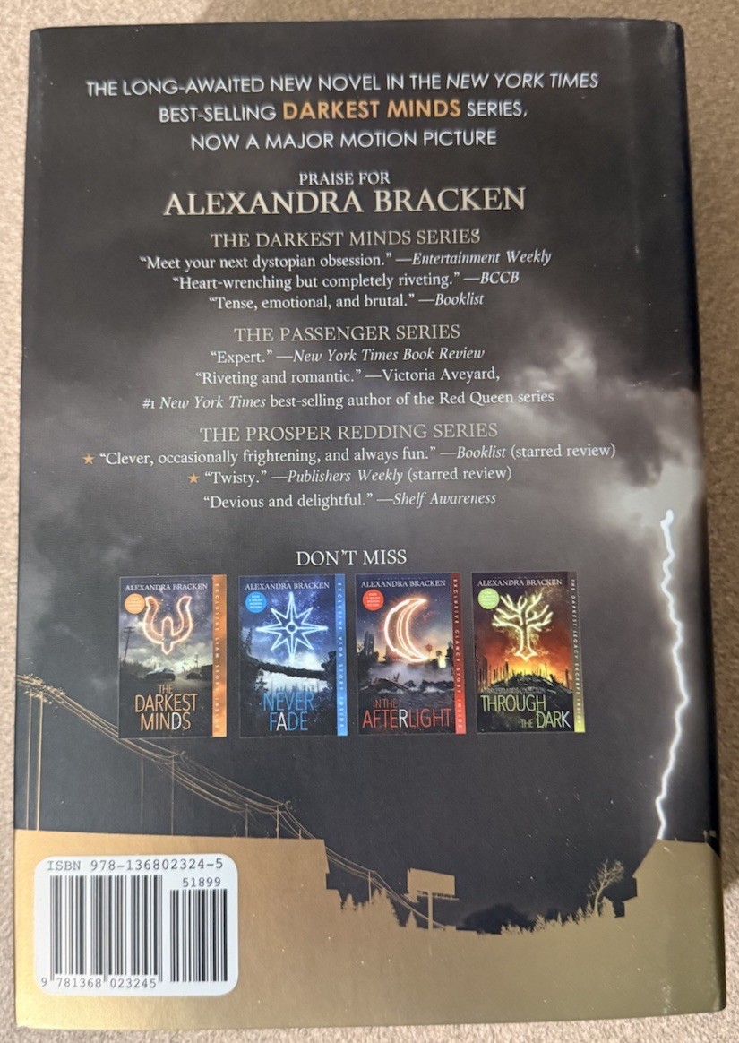 The Darkest Legacy A Darkest Minds Novel by Alexandria Bracken NEW (1st Edition)