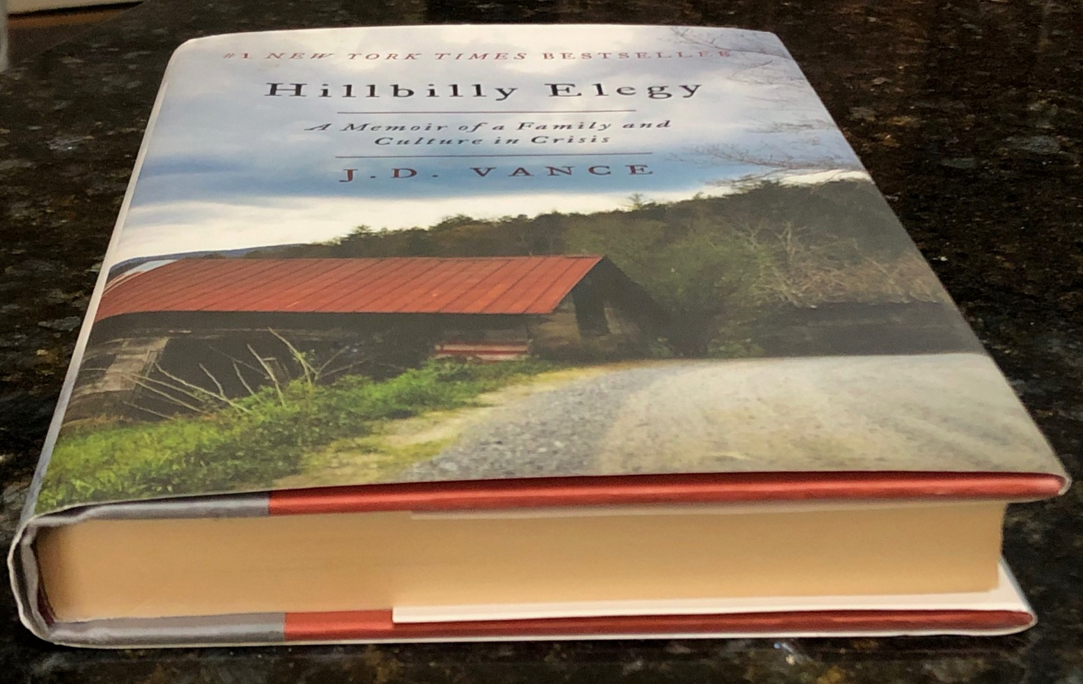 HILLBILLY ELEGY by J. D. Vance – STATED FIRST EDITION – Hardcover/DJ – BRAND NEW