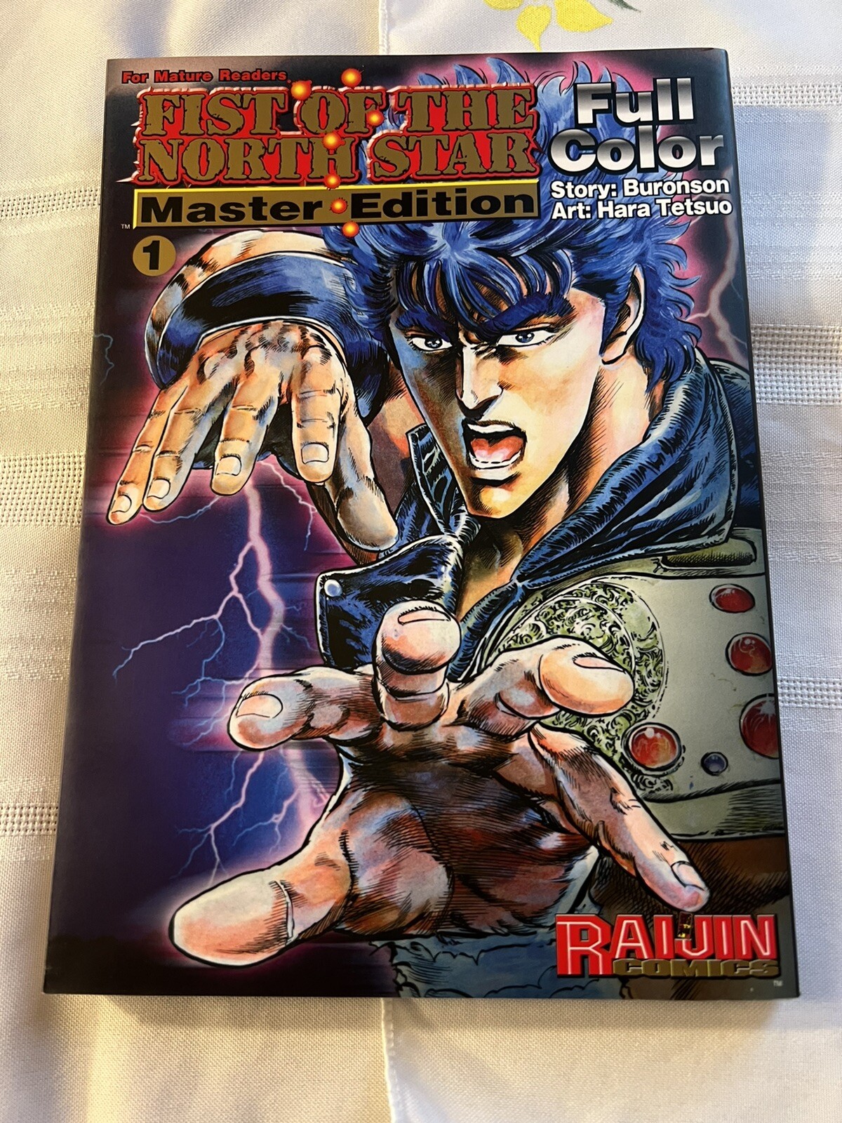 Fist of the North Star vol 1 by Buronson Master Edition Free Shippping