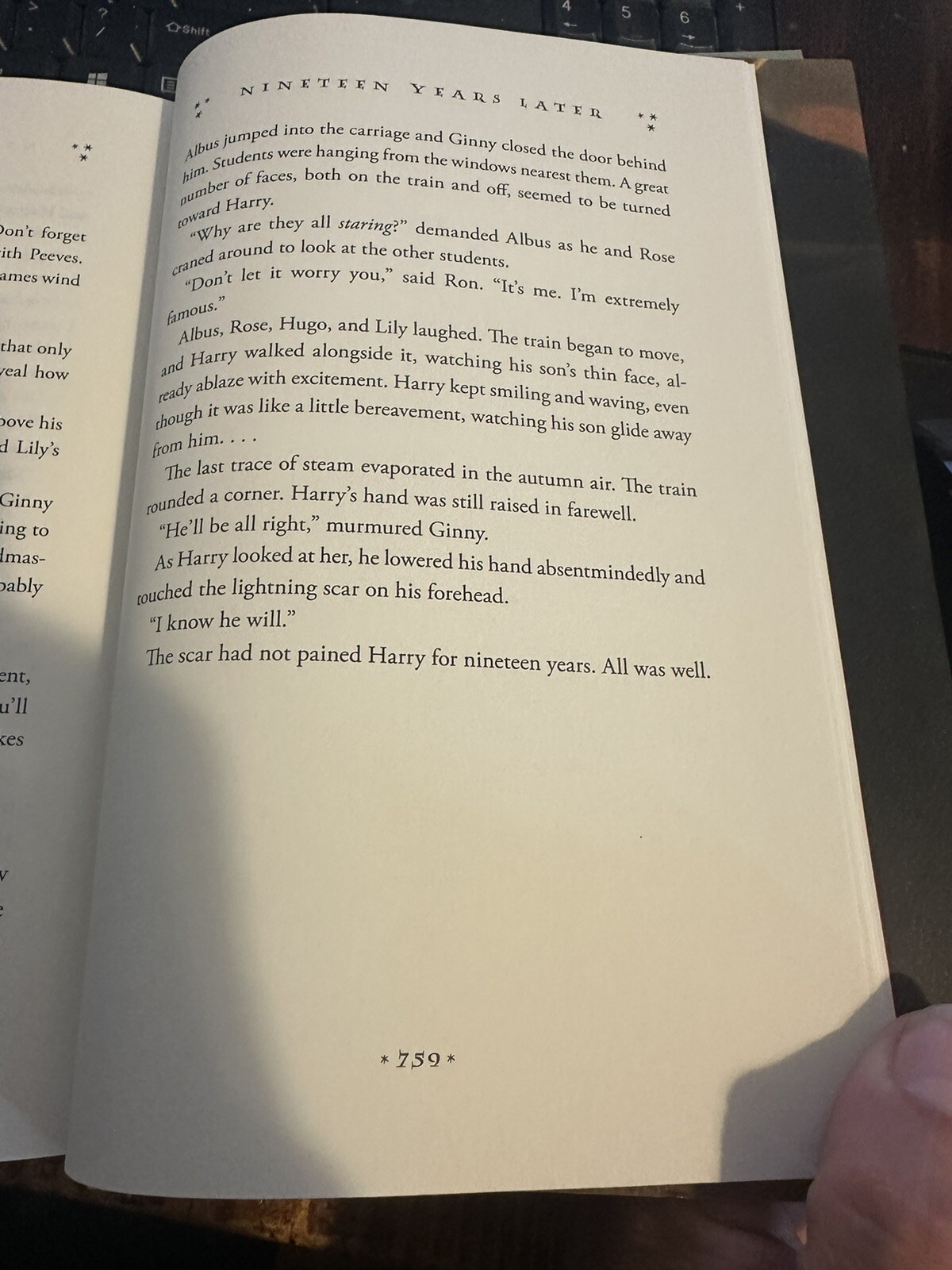 ERROR 759 Harry Potter & The Deathly Hallows, 2007, USA First Edition, Like New