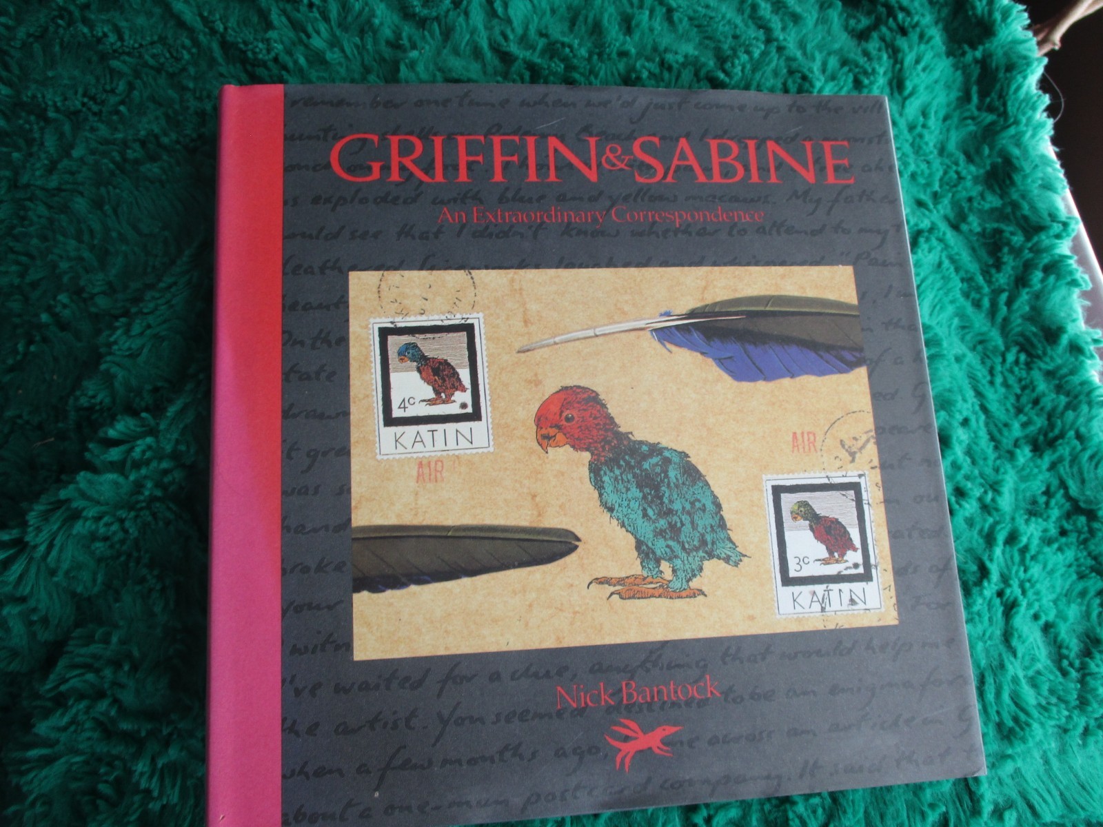 Lot of 5 Nick Bantock Hardcover & DJs Griffin & Sabine Notebook Golden Mean X4