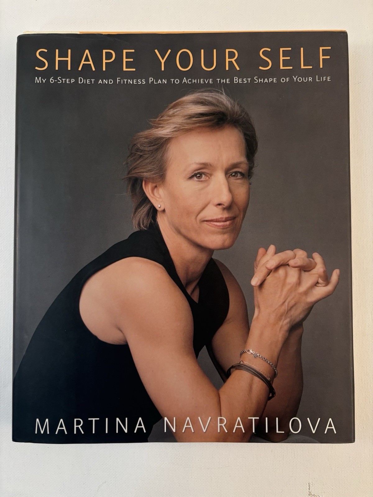 SIGNED Martina Navratilova | Shape Your Self | HC | Fitness Memoir Autograph