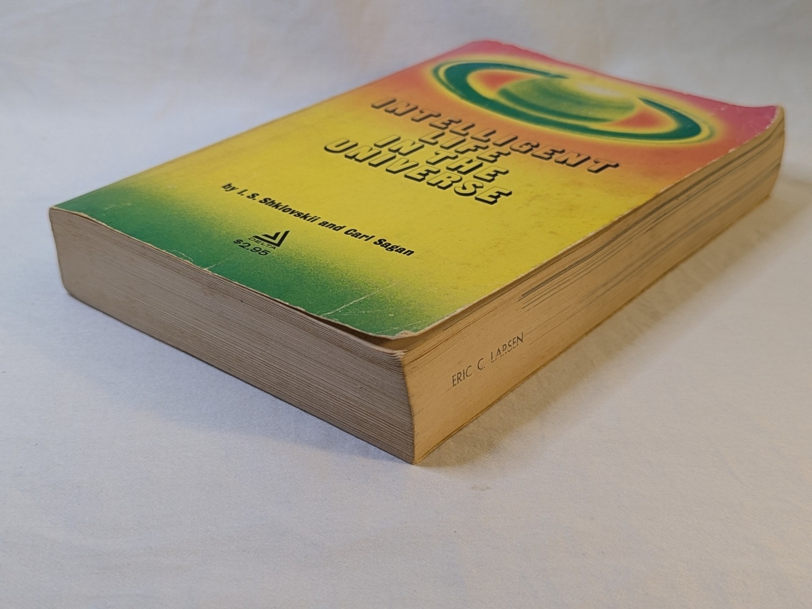 Intelligent Life in the Universe Carl Sagan I.S. Shklovskii 1966 Delta Vtg UFO’s