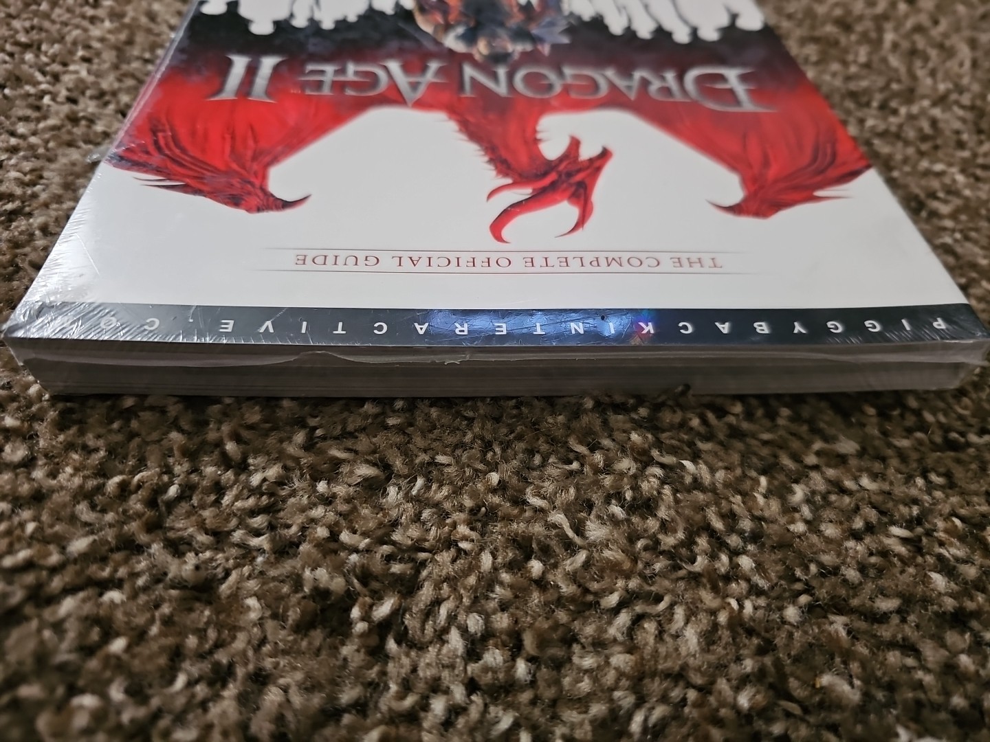 DragonAge II Paperback Official Strategy BioWareEA SEALED See Pics Several Rips