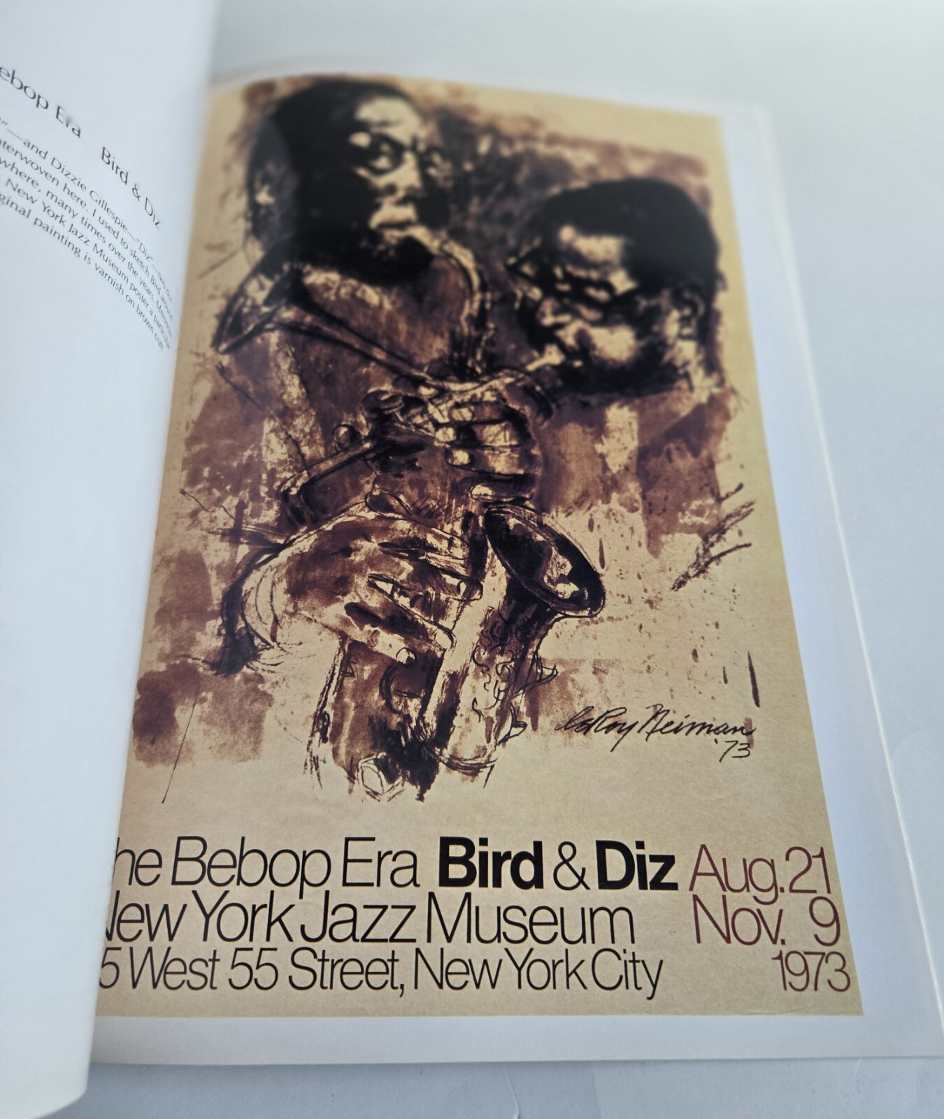 1980 HAND SIGNED 72/500 LeROY NEIMAN AMERICAN (1921-2012) EVENTS POSTERS BOOK