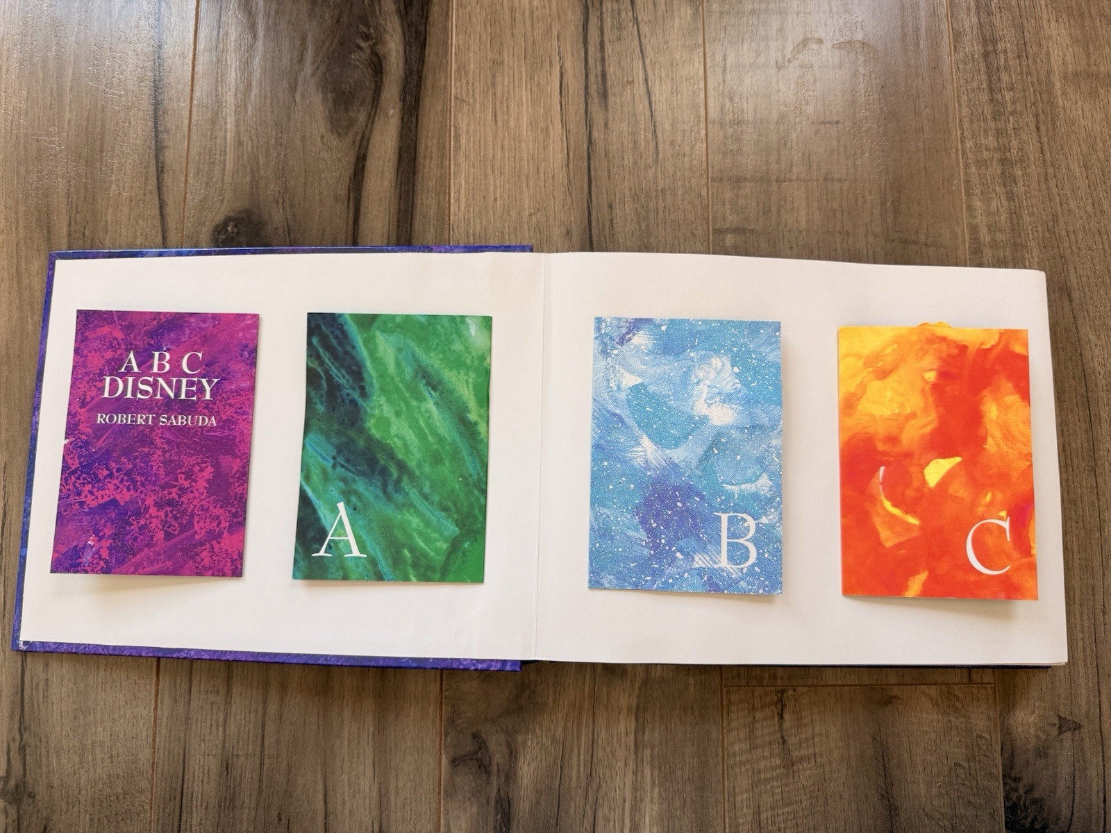 ABC Disney by Robert Sabuda 1998 Book Hardcover Alphabet Pop Up First Edition
