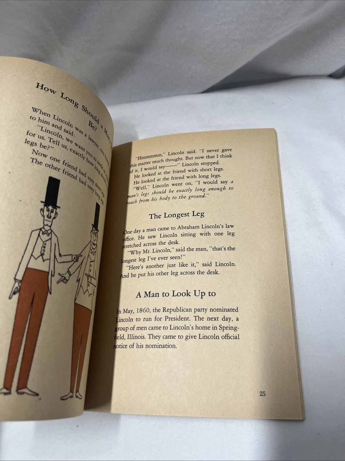 Vintage 1965 The Abraham Lincoln Joke Book Scholastic HC Illustrated Humor
