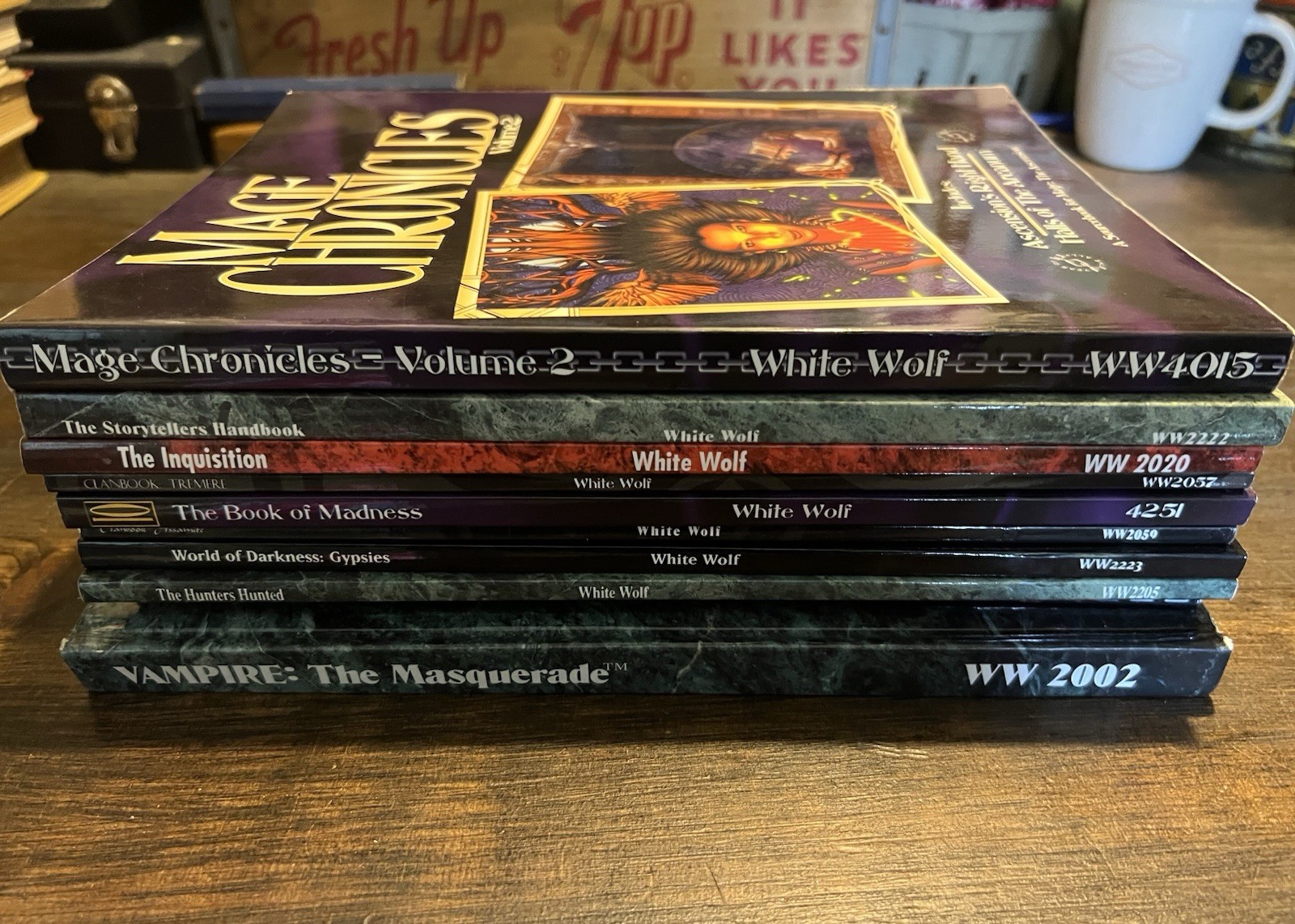 10 Vampire Werewolf Players Guide Sourcebook RPG Lot Out of Print White Wolf WW