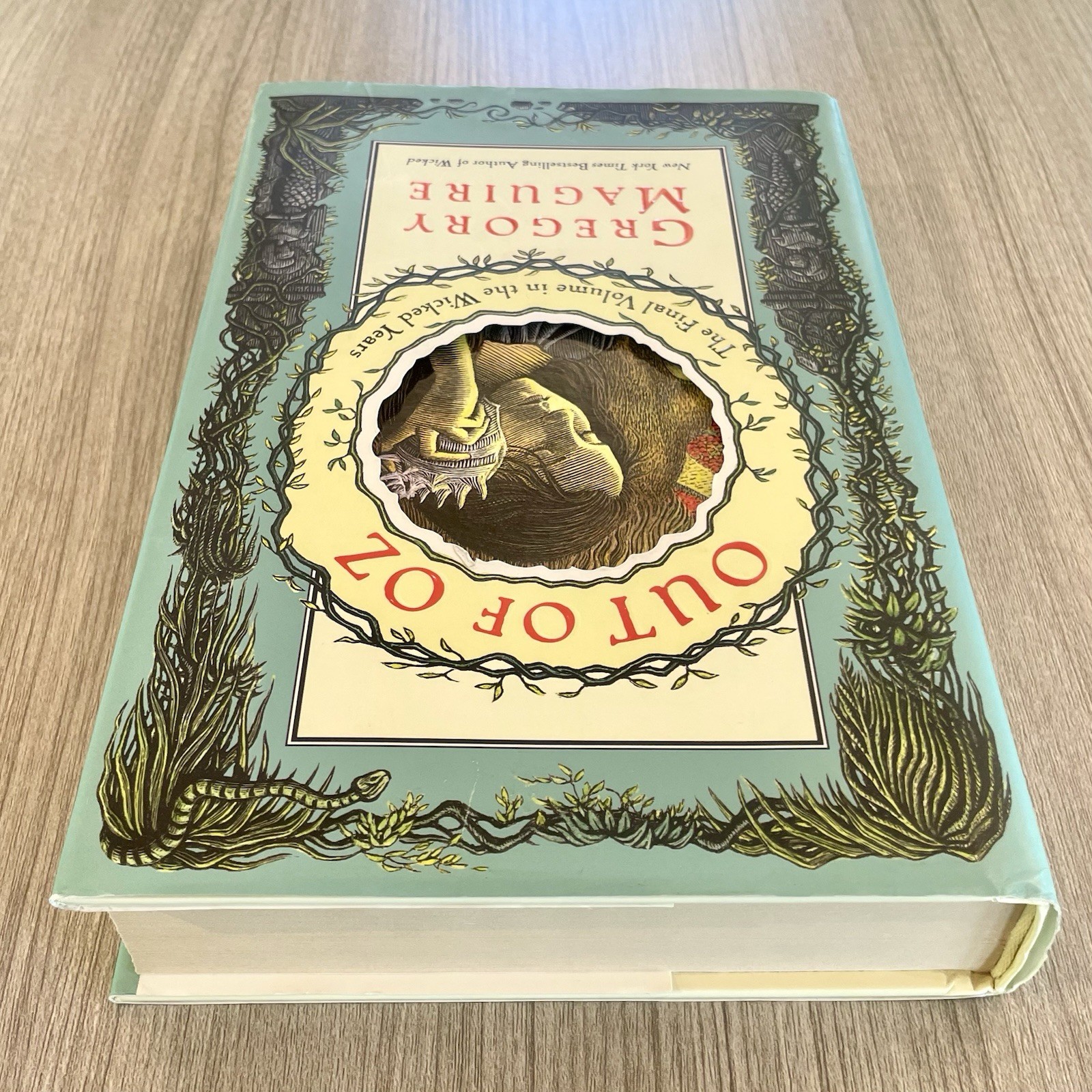 SIGNED (Wicked) OUT OF OZ by Gregory Maguire 1st Edition 1st Printing 2011 HCDJ
