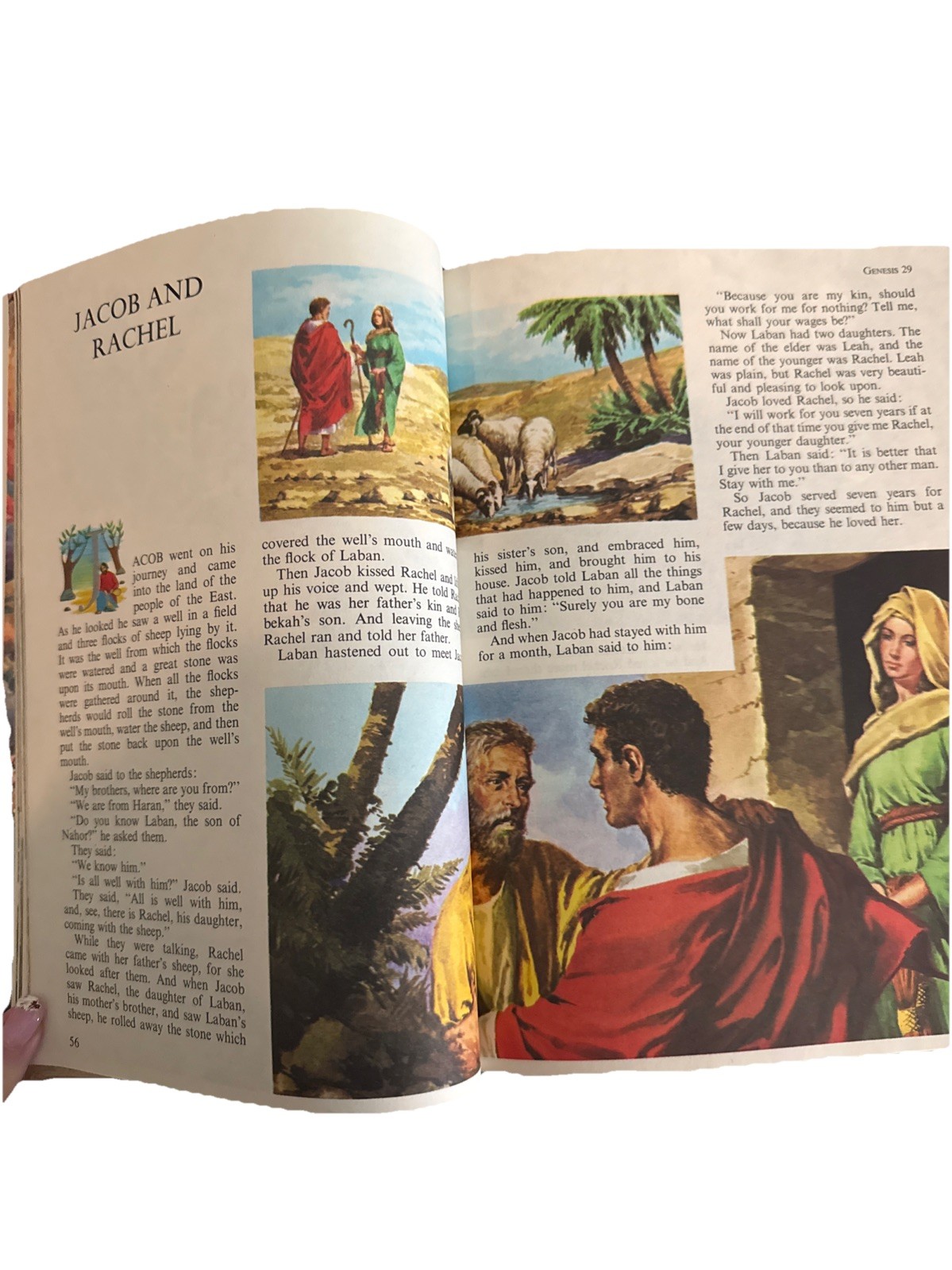 The Childrens Bible Golden Press Christian Vtg 1974 HC Illustrated Stories