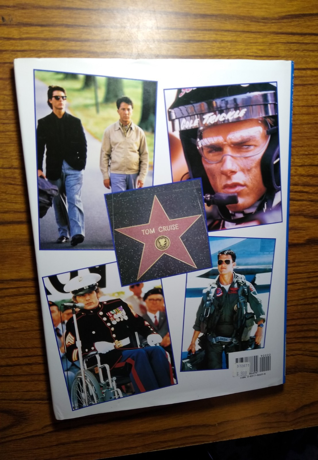 TOM CRUISE | Illustrated Biography and Filmography Book With Poster VINTAGE