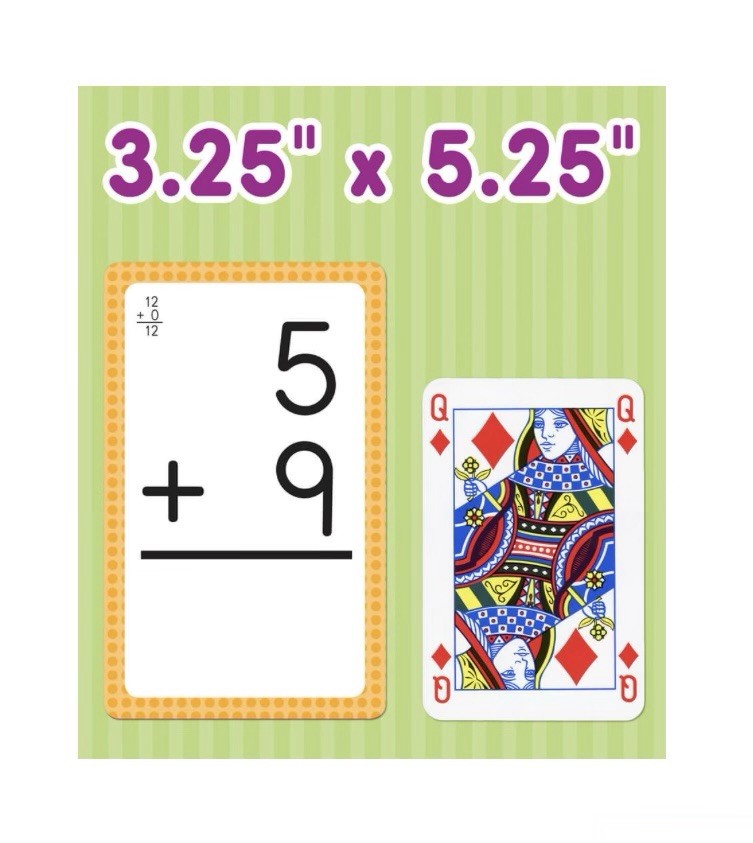 Brighter Child Addition 0 to 12 Flash Cards, 54 Cards ~ Grades 1-3 / Age 6+ NEW