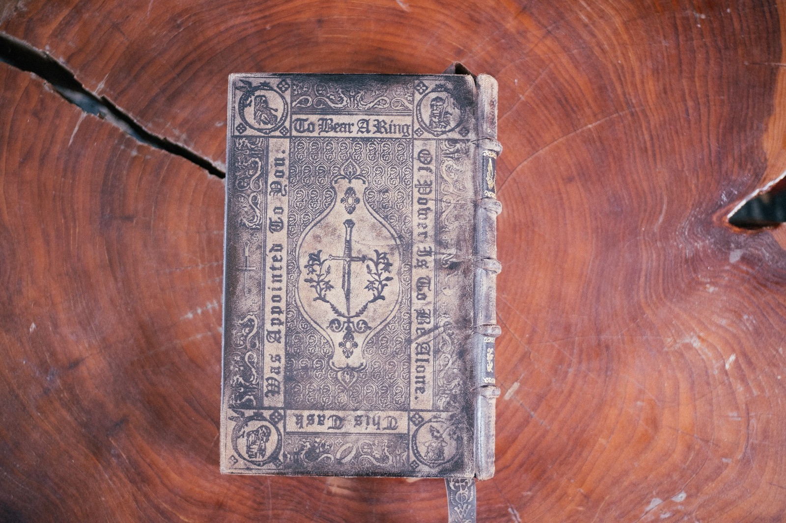 The Silmarillion Leather Bound Handmade Italian Binding