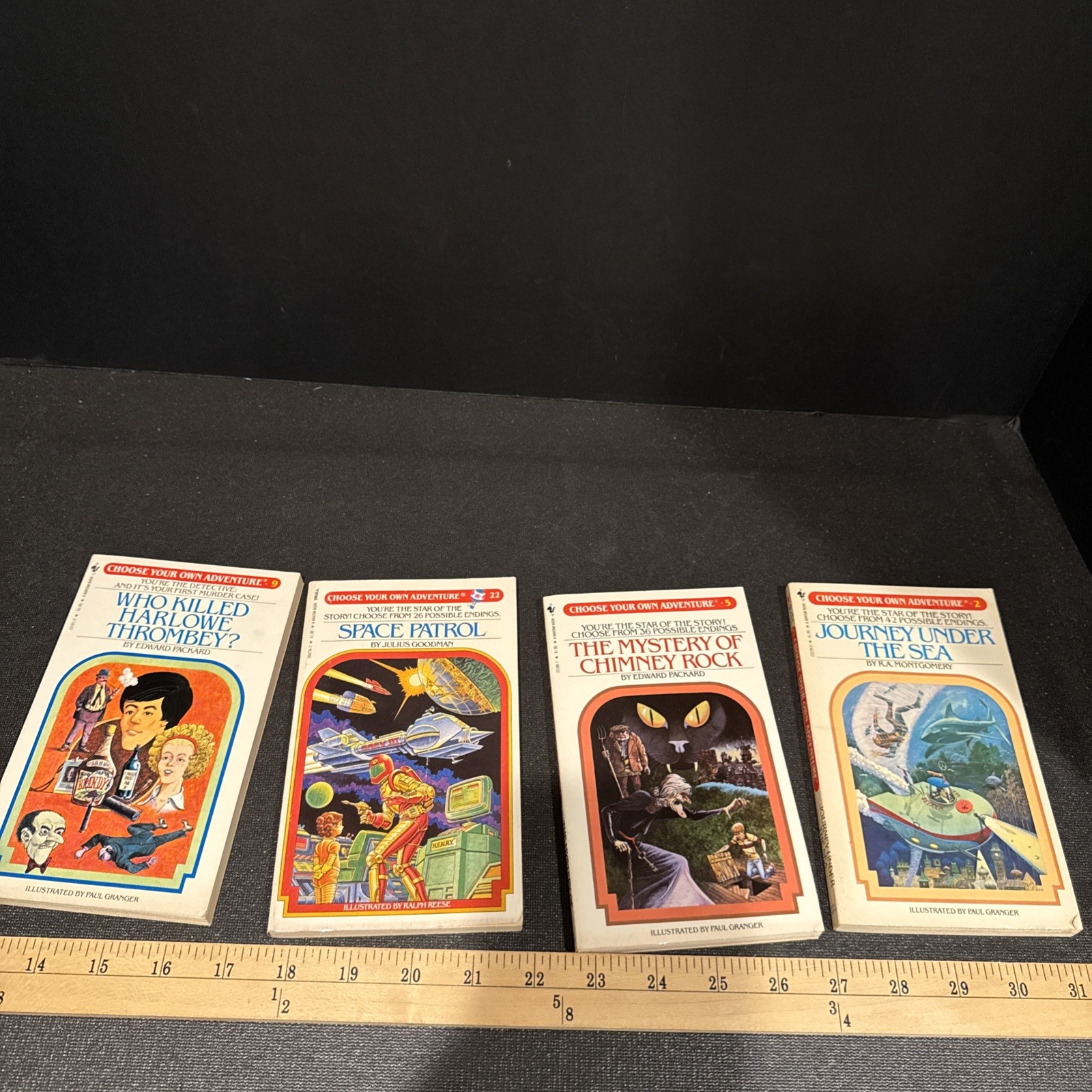 c1980s Choose Your Own Adventure Book Lot Of 20 Batam Book Original Series -CYOA