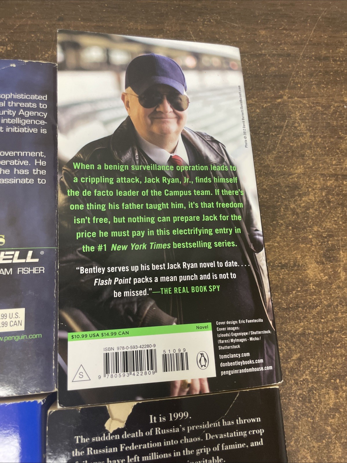 Tom Clancy Military Thriller Book Lot 8 PB HC Jack Ryan ACTION Spy Fiction