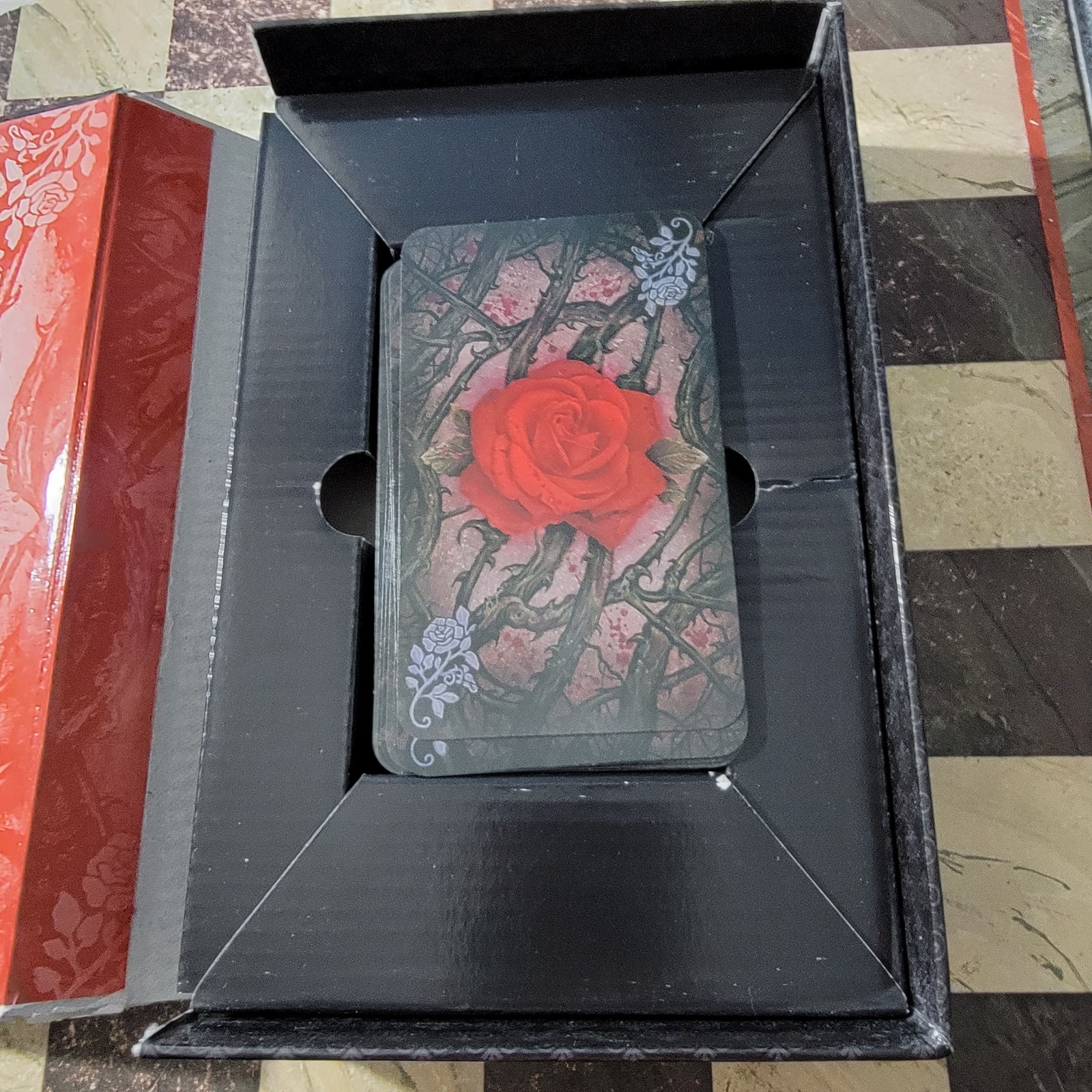 Tarot of Vampyres by Ian Daniels (2010, Cards,Flash Cards) Box Damage
