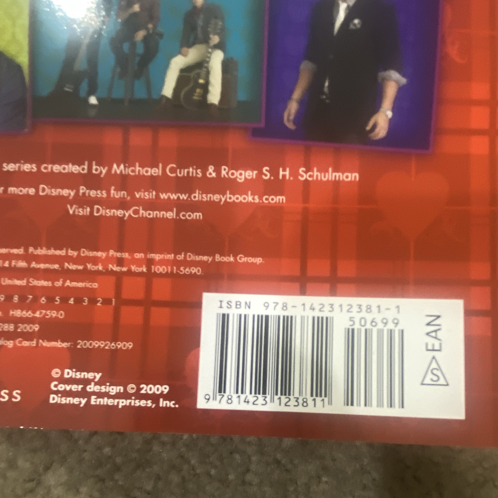 Disney Press Jonas Jonas 4ever Yours: A Book of Rockin’ Valentines TPB 2009