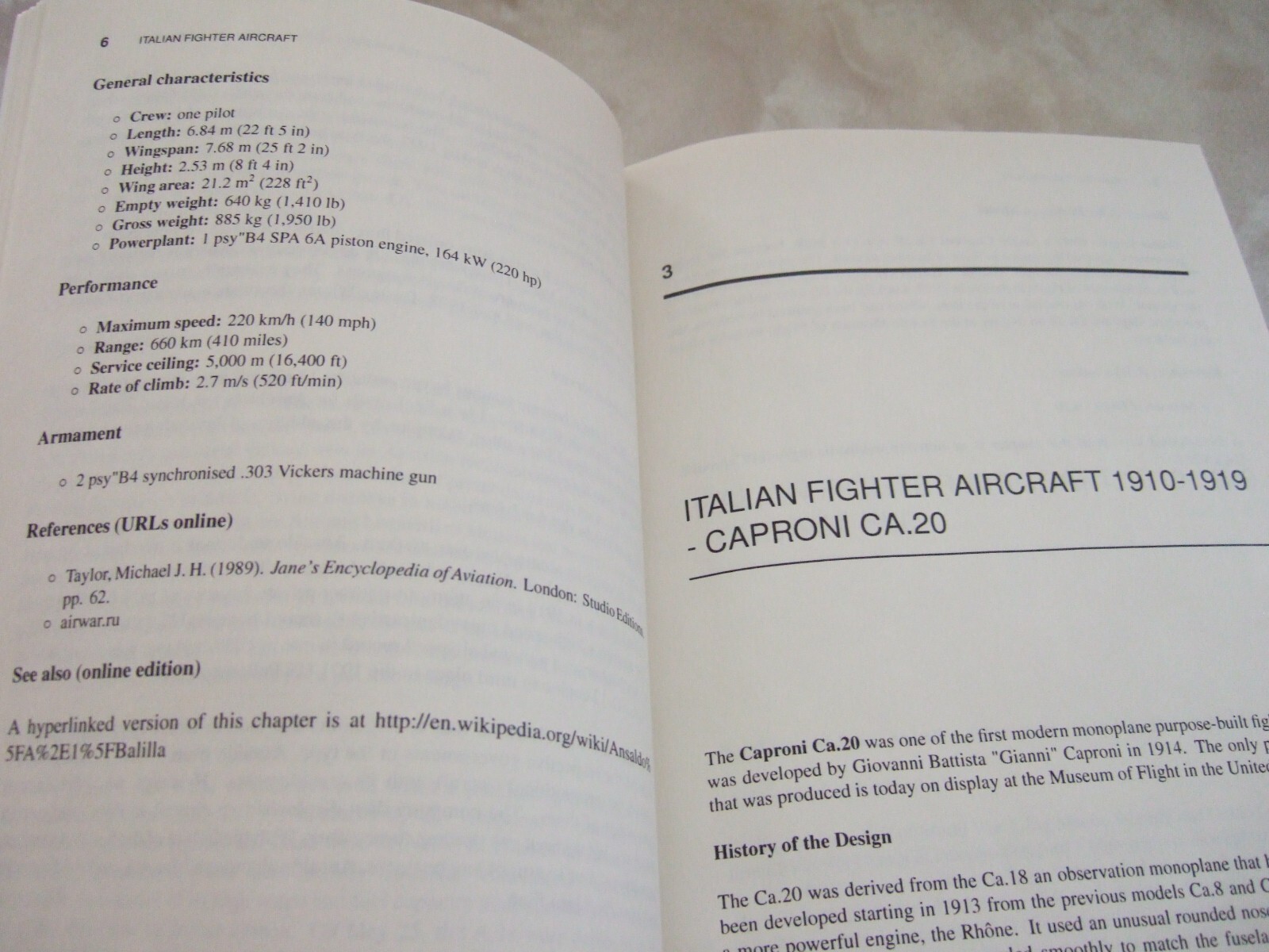 RARE ITALIAN FIGHTER AIRCRAFT 1910-1939 by BOOKS LLC