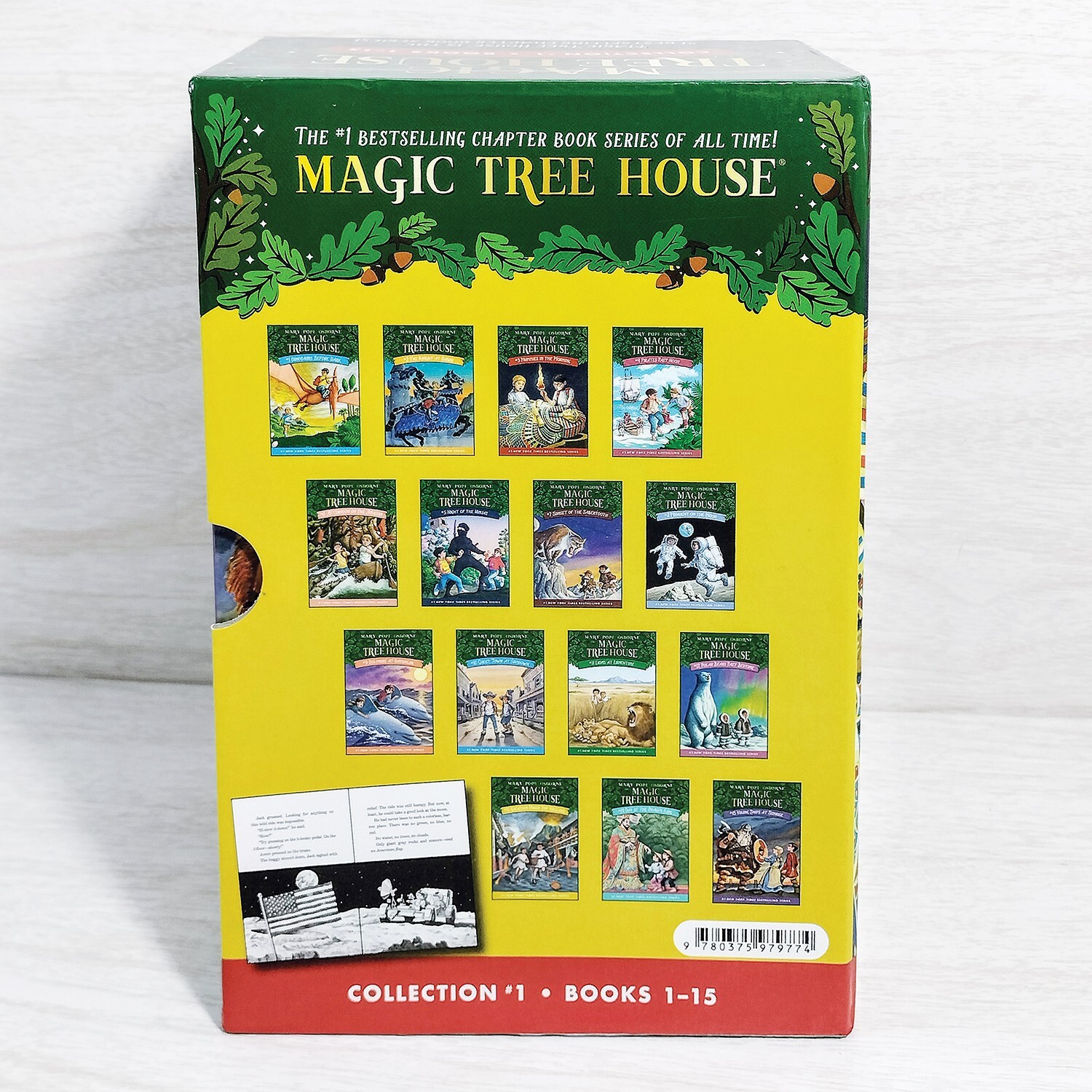 Magic Tree House Books 1-15 Complete Box Set Collection #1 PB Mary Pope Osborne