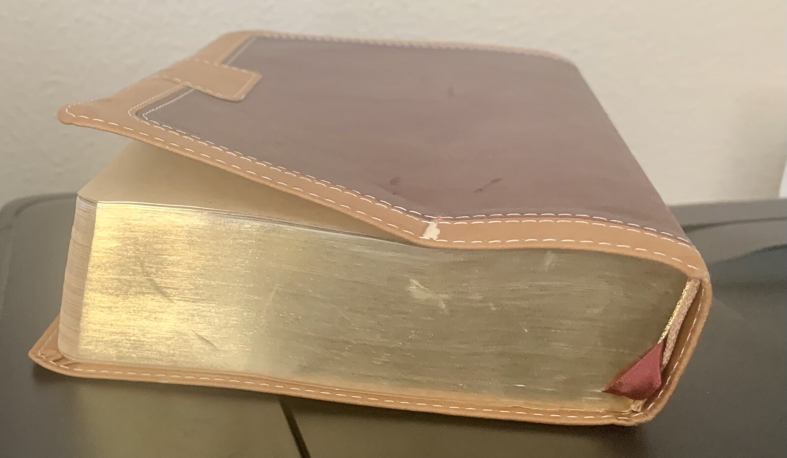 Zondervan NIV Study Bible Personal Size – Rich Red / Camel Duotone