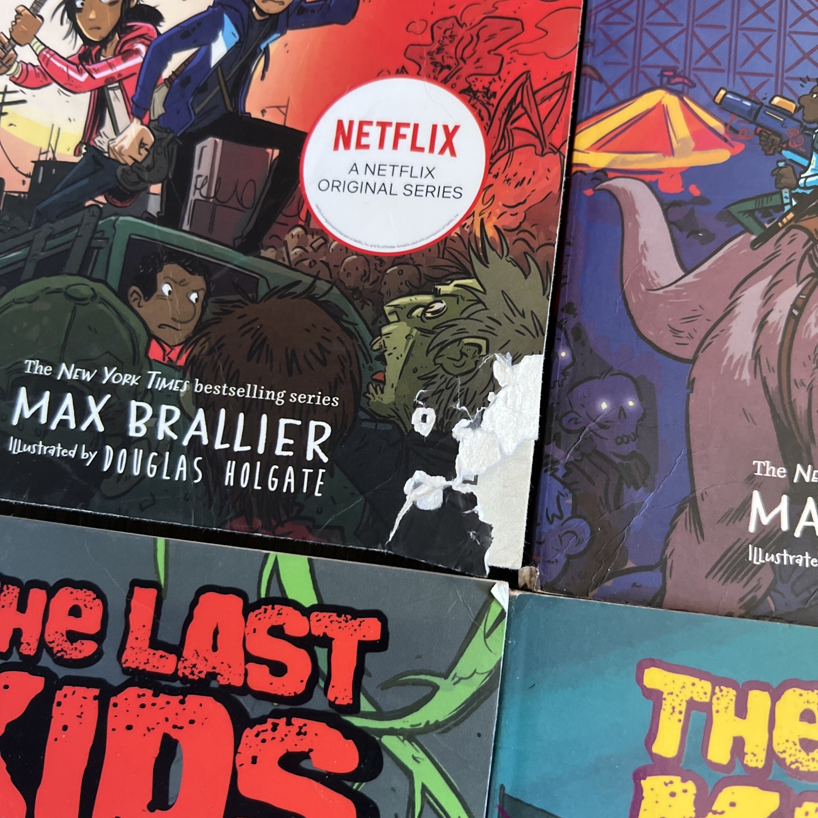Lot Last Kids On Earth 1-6 Novels Netflix Series Show – Trade Paperbacks