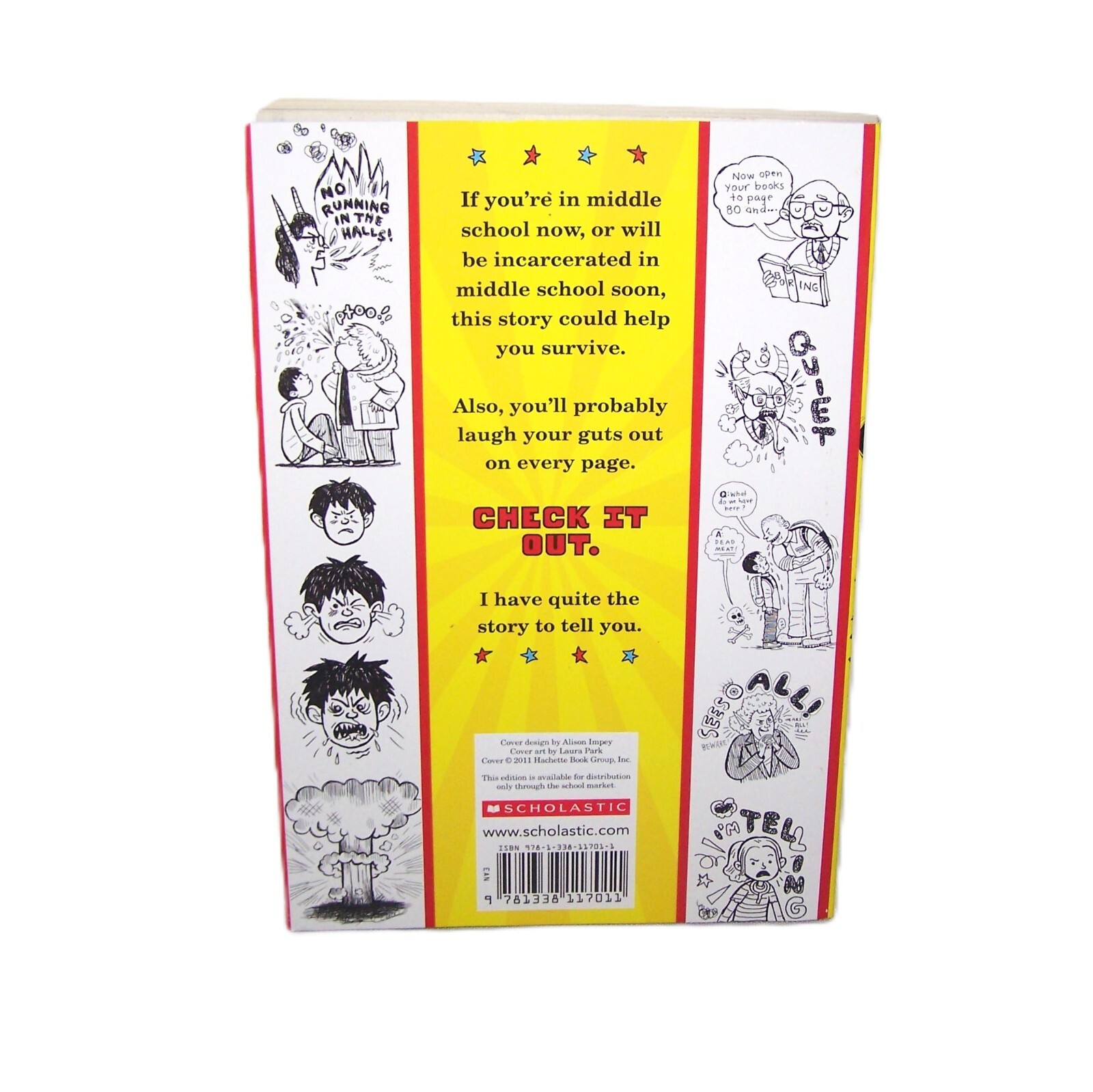MIDDLE SCHOOL The Worst Years of My Life Scholastic by James Patterson Paperback