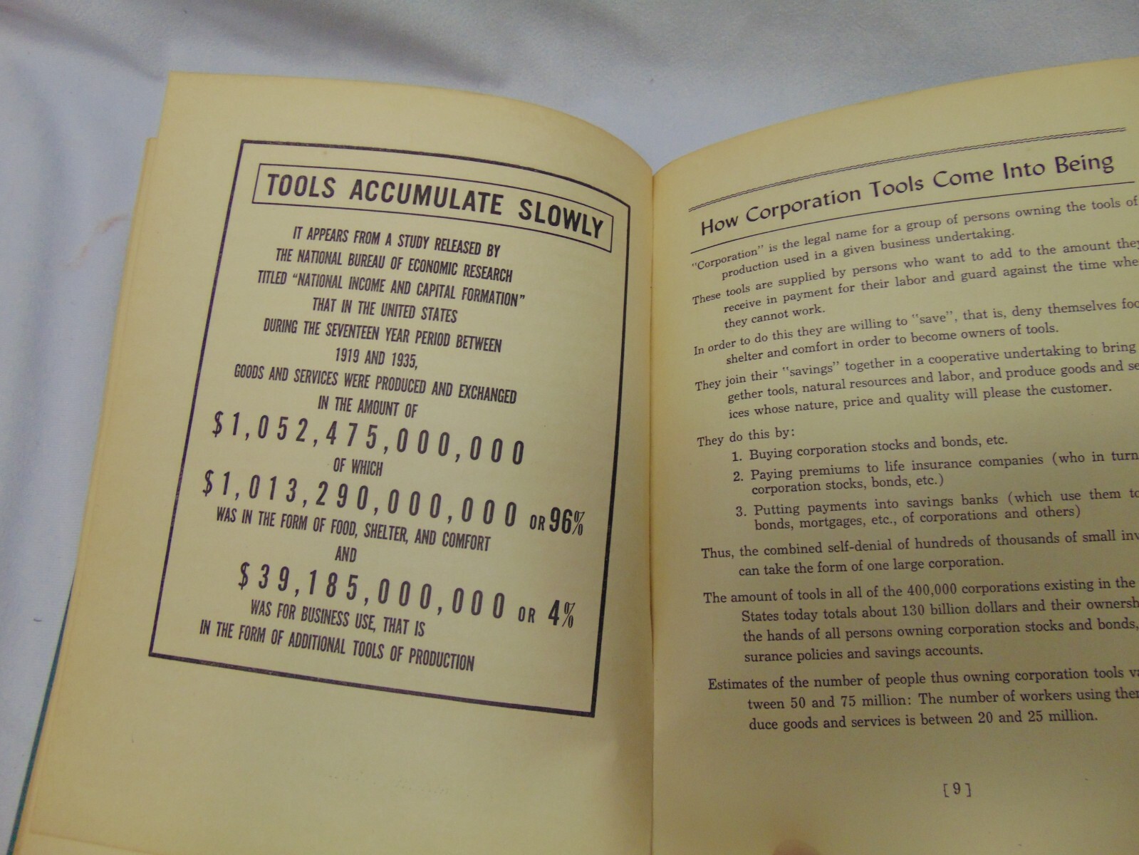 1944 First Printing “How We Live” hard cover book Clark Stanton Rimanoczy 38 pgs