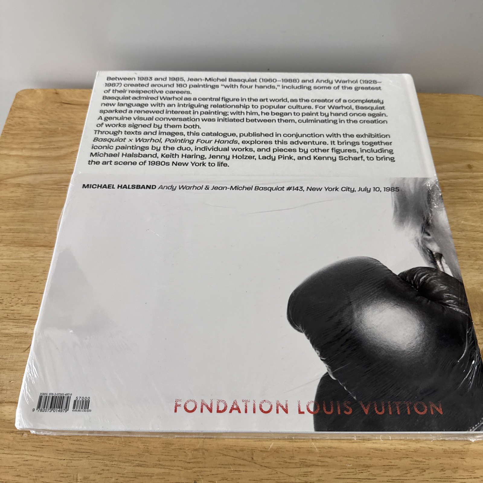 Gallimard Basquiat X Warhol Painting Four Hands Foundation Louis Vuitton Book