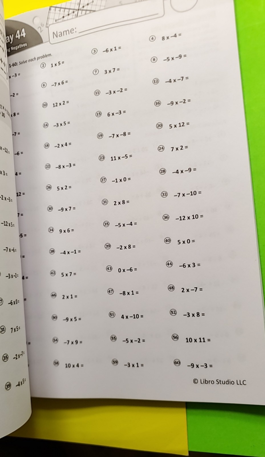 100 DAYS OF PRE- ALGEBRA SKILLS,HUMBLE MATH, Answer Key Included.