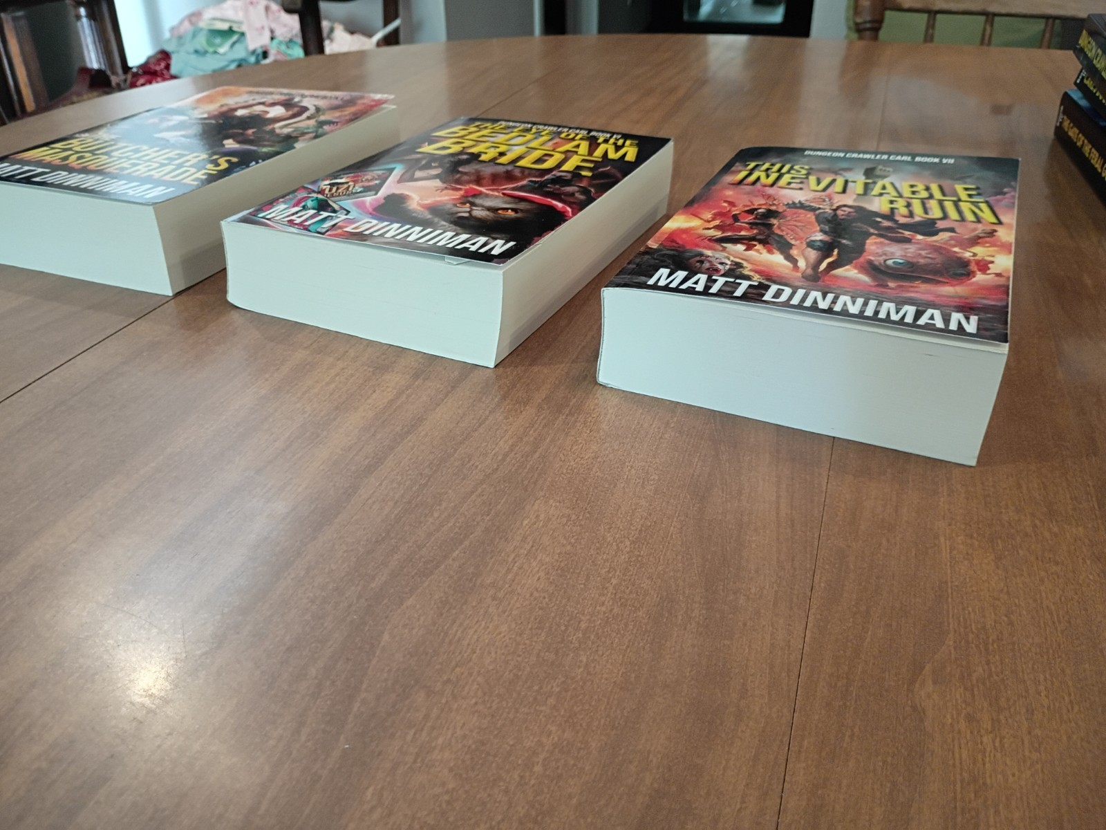 Matt Dinniman Dungeon Crawler Carl Series Paperbacks 1,2,4,5,6,7 – OOP