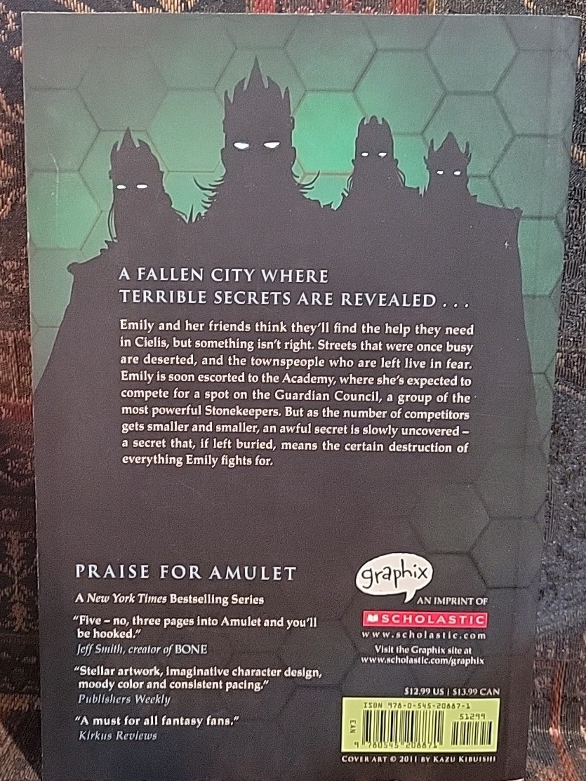 Lot of 5 AMULET Books #1-5 Set by Kazu Kibuishi Graphic Novels