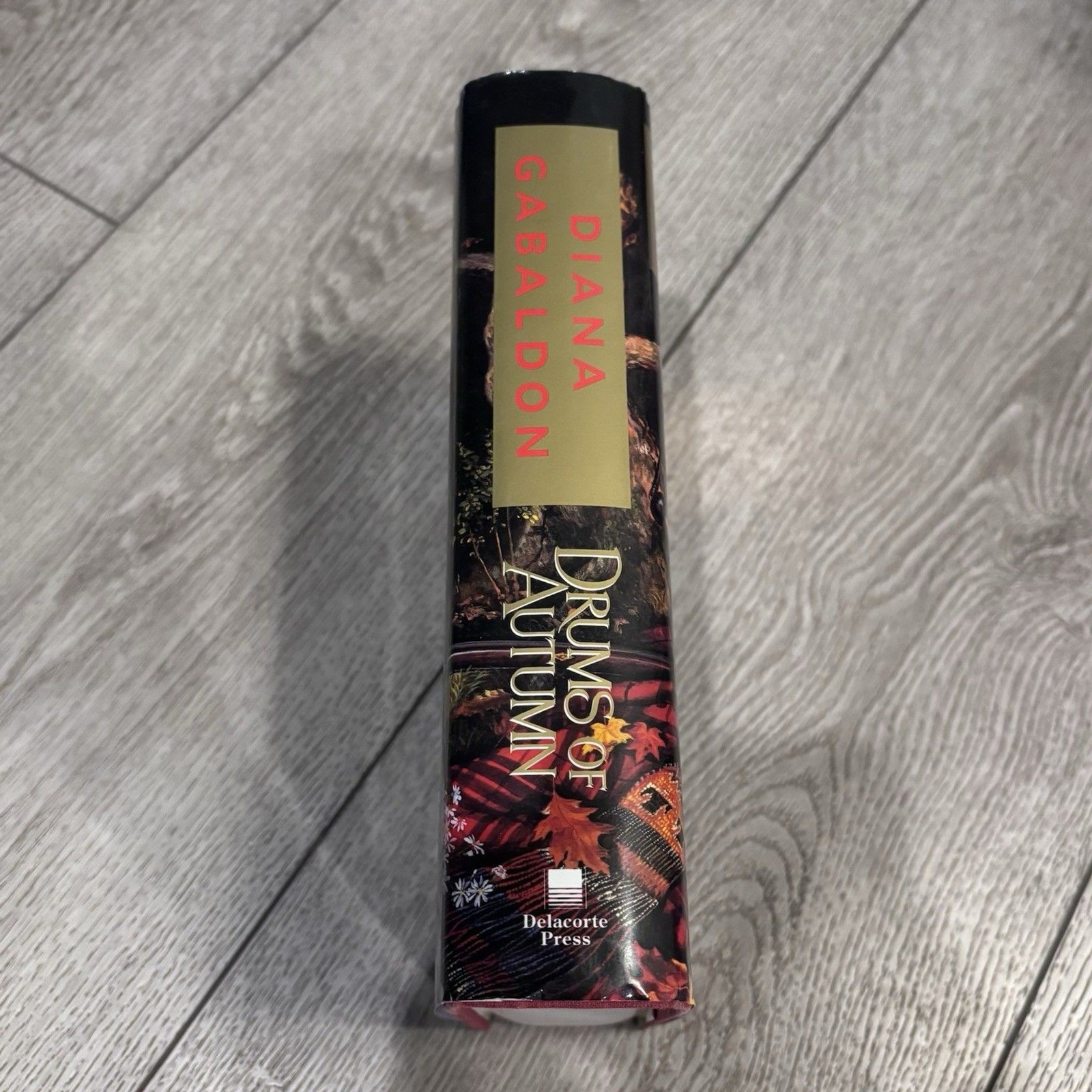 Drums Of Autumn By Diana Gabaldon Signed First Edition 1997 Red Hardcover