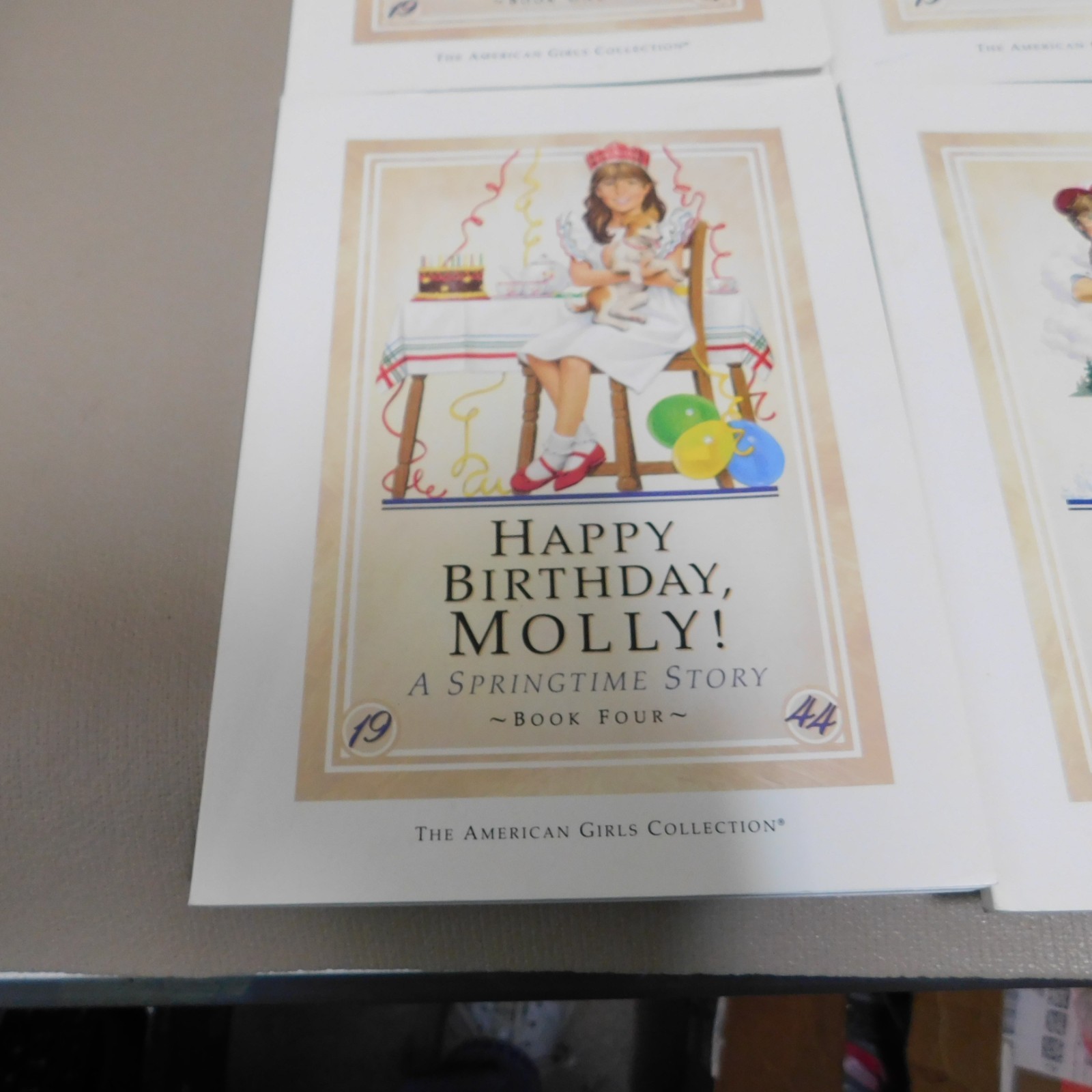 VTG MOLLY Pleasant Company American Girl Doll Books Complete Set 1st Ed READ
