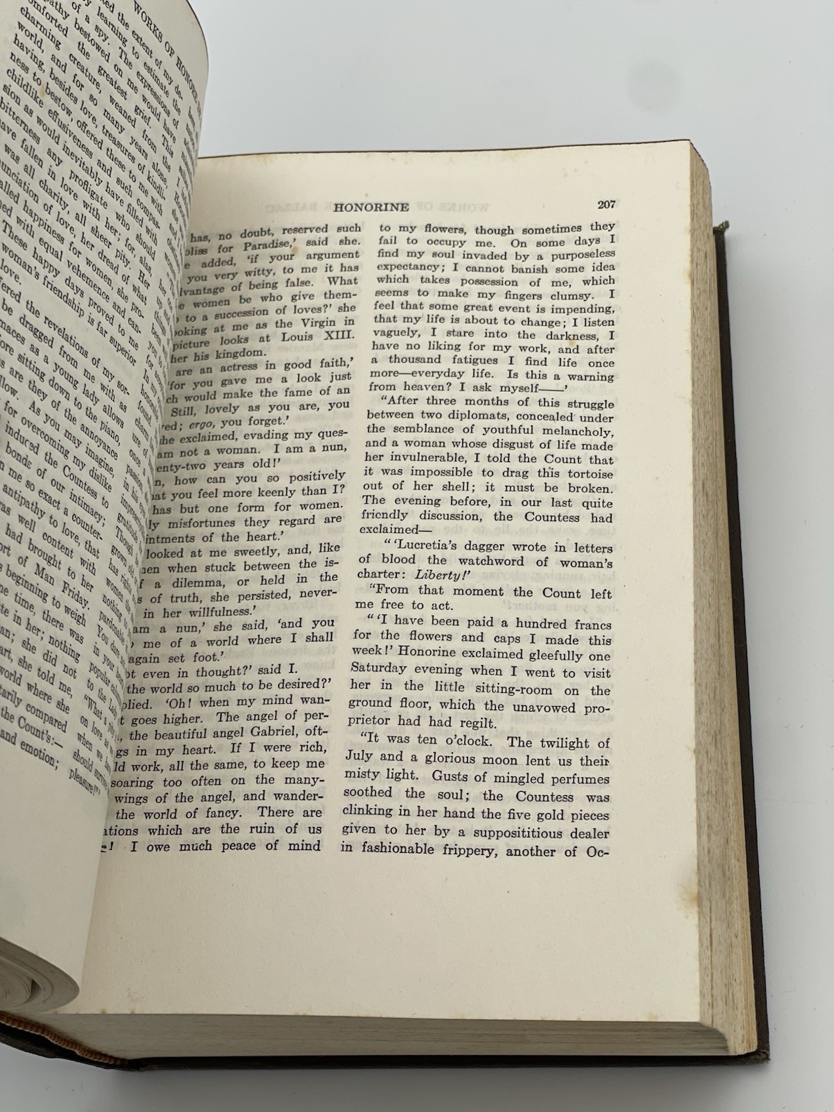 Complete Novelettes of Honore de Balzac | 1926 Antique Hardcover w/ Sprayed Edge