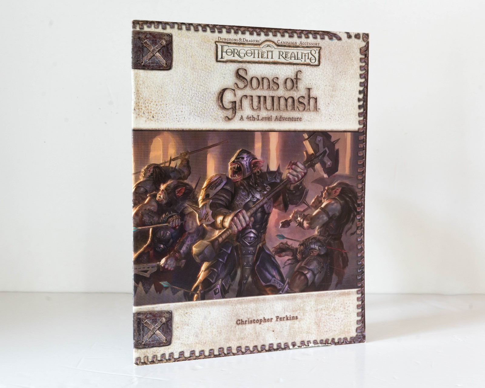 Dungeons and Dragons Forgotten Realms SONS OF GRUUMSH 4th Level Adventure Book